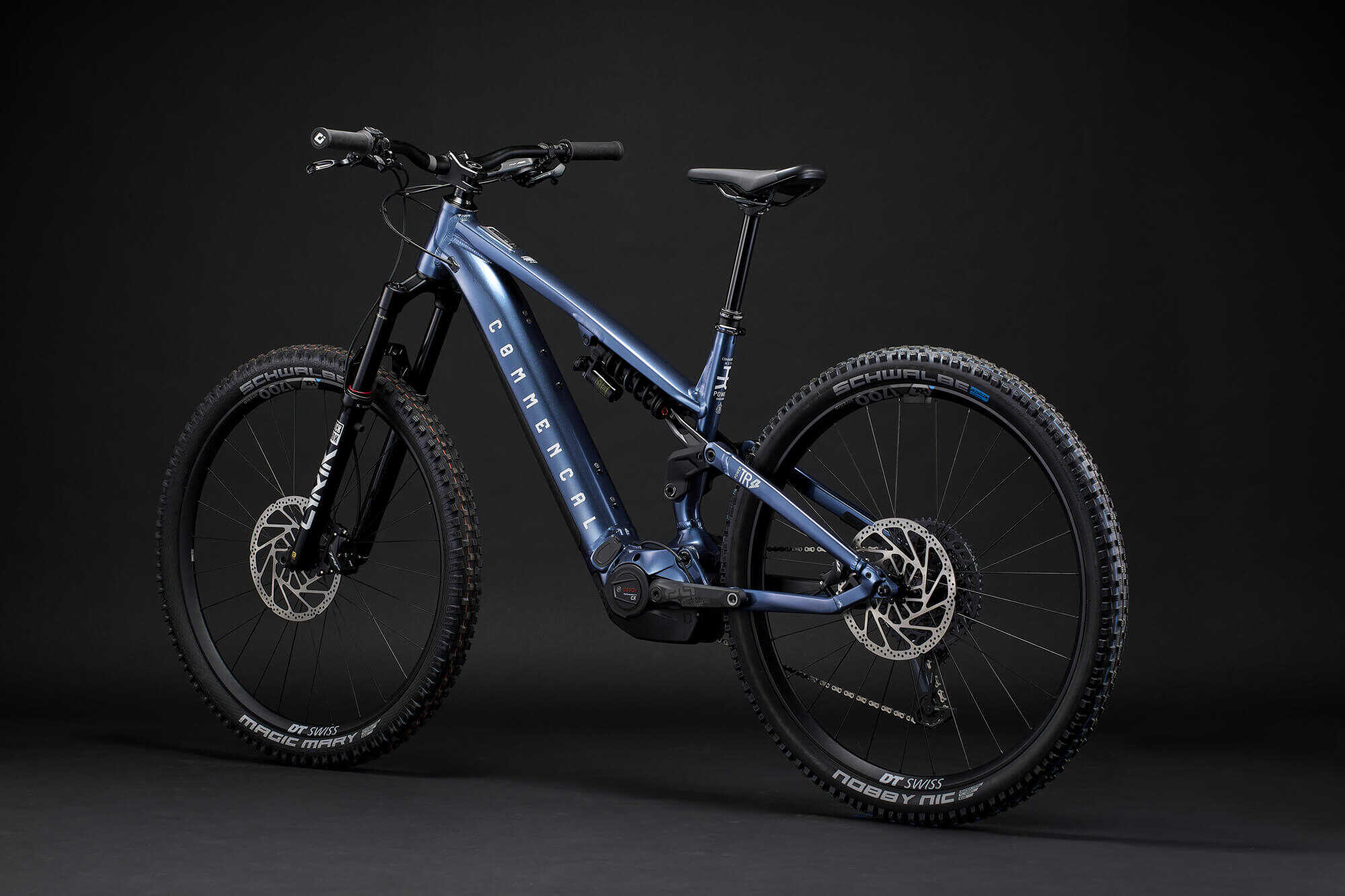 COMMENCAL META POWER TR BOSCH RACE SPARKLY BLUE image large number 2