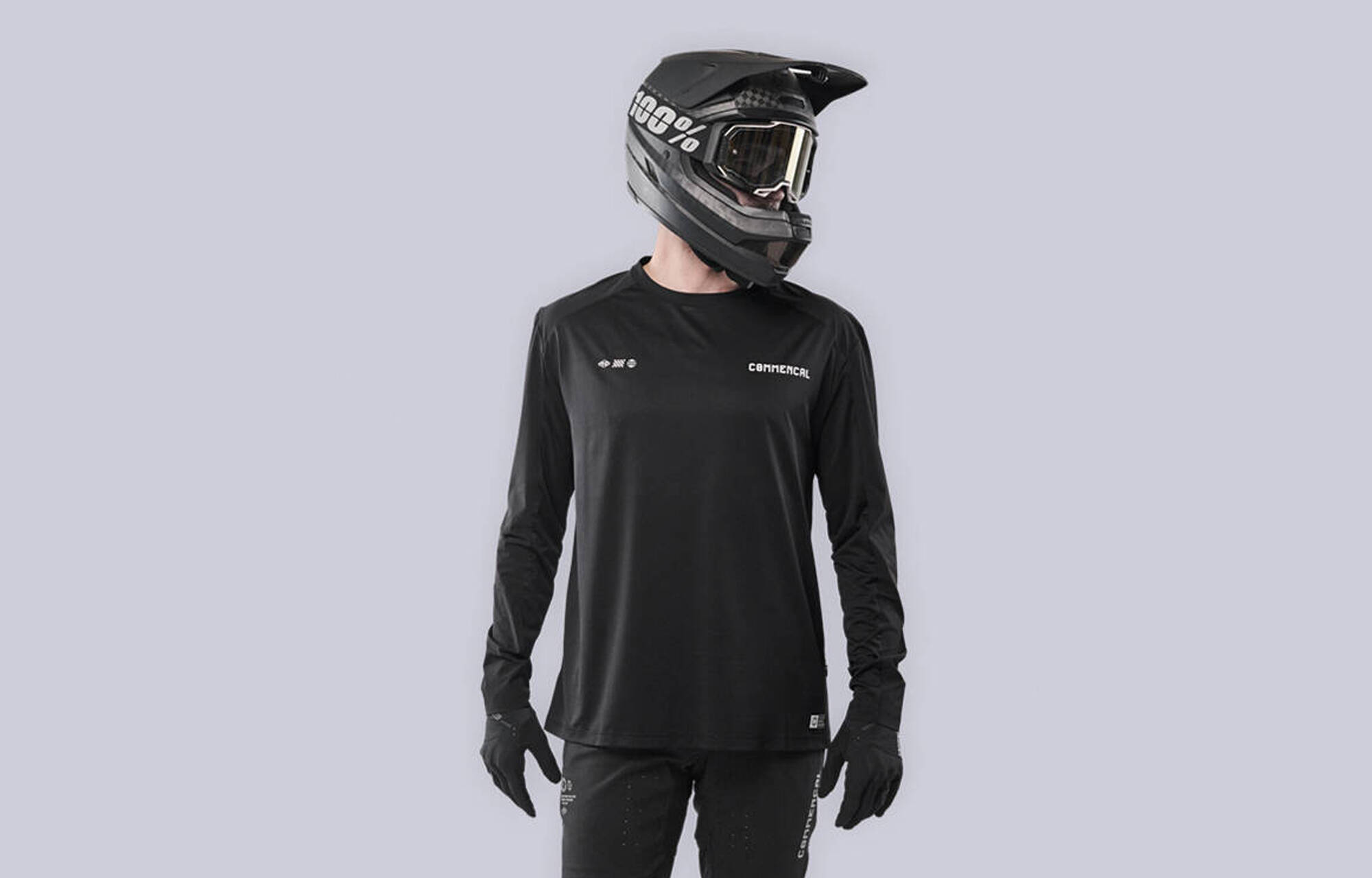 MAGLIA COMMENCAL HARDTECH MANICHE LUNGHE BLACK image cover number 0
