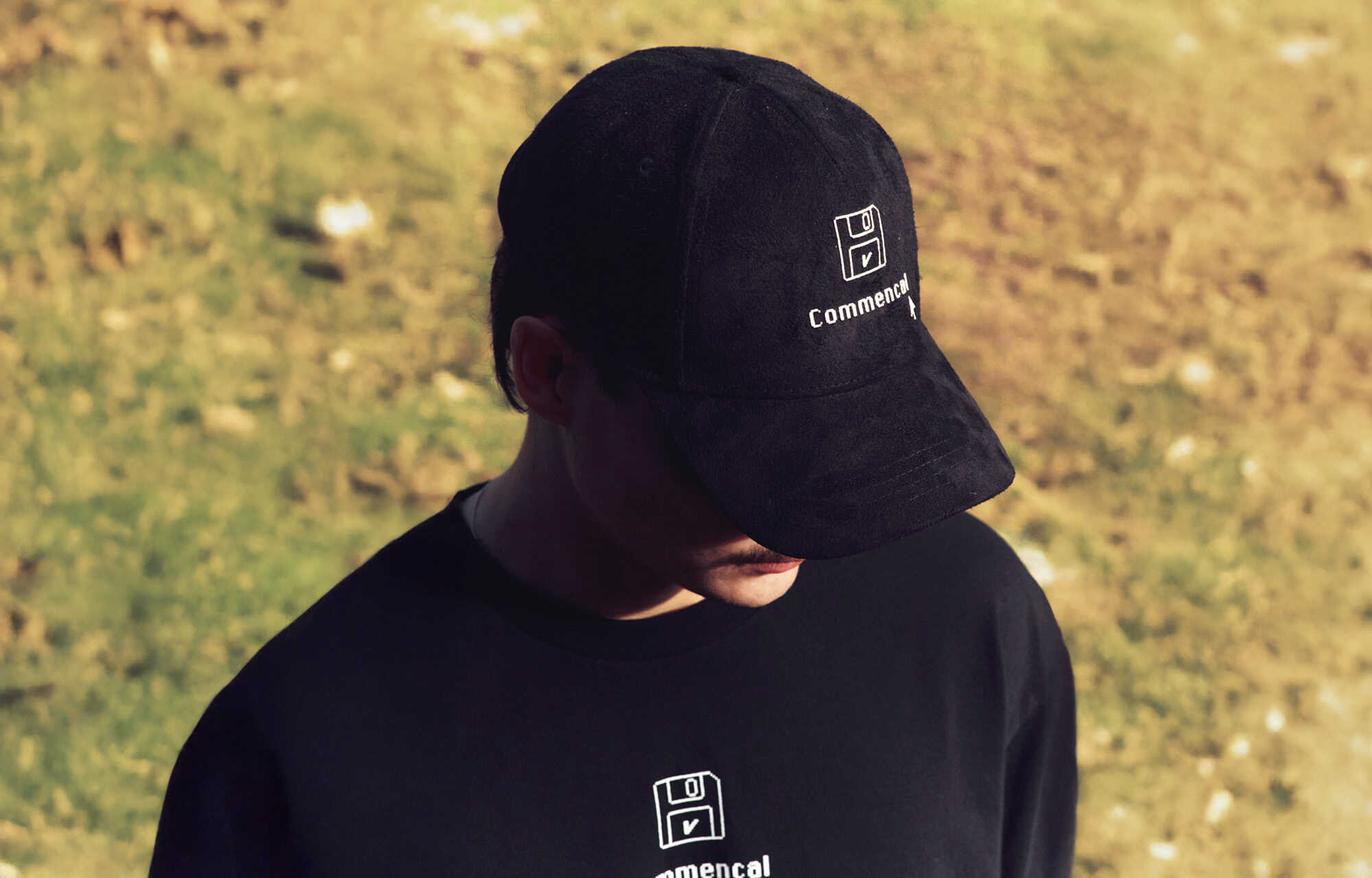 T-SHIRT COMMENCAL LOOSE FIT DISKETTE BLACK image large number 2