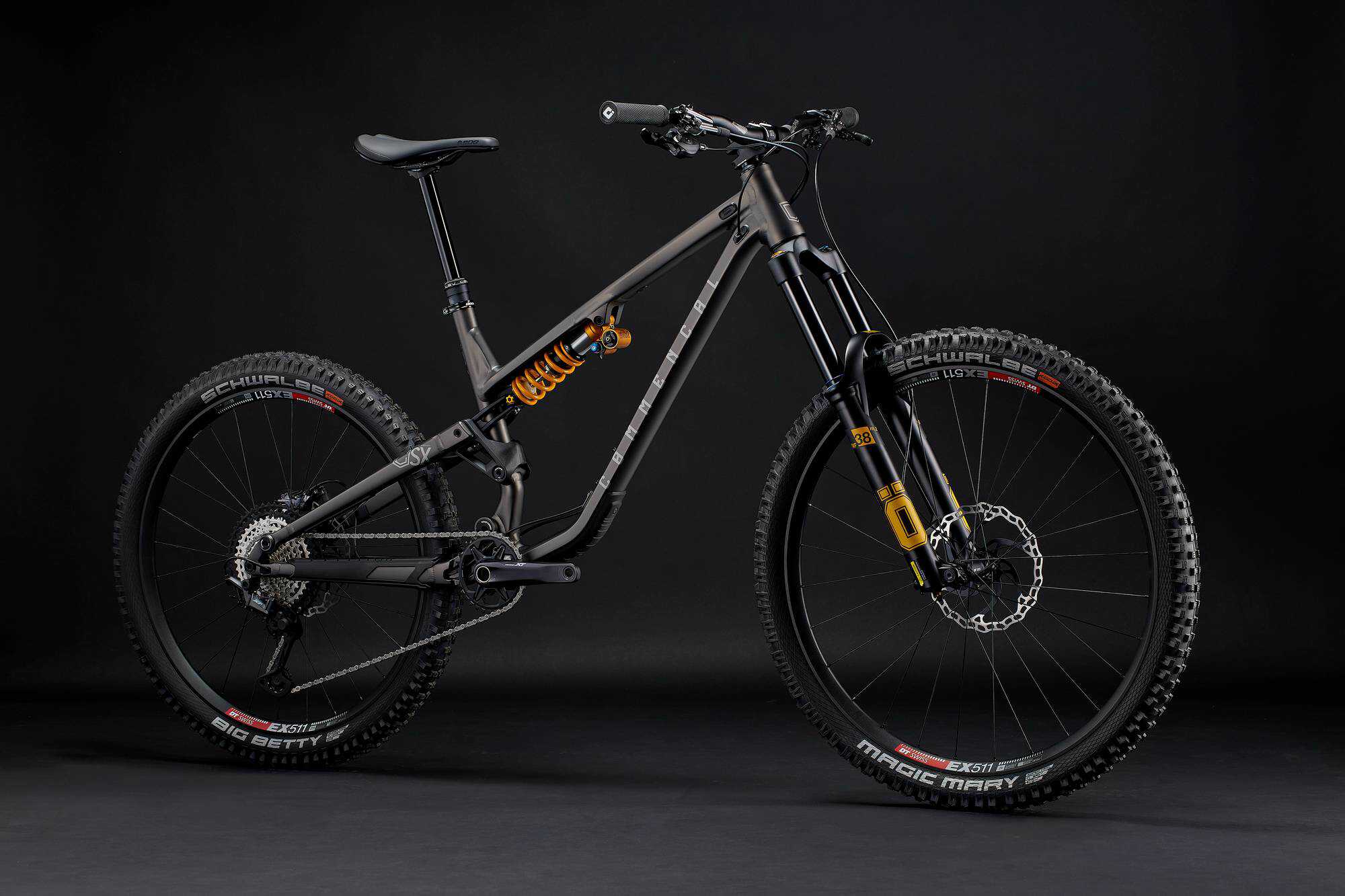COMMENCAL META SX V4 OHLINS EDITION DARK SLATE image large number 1