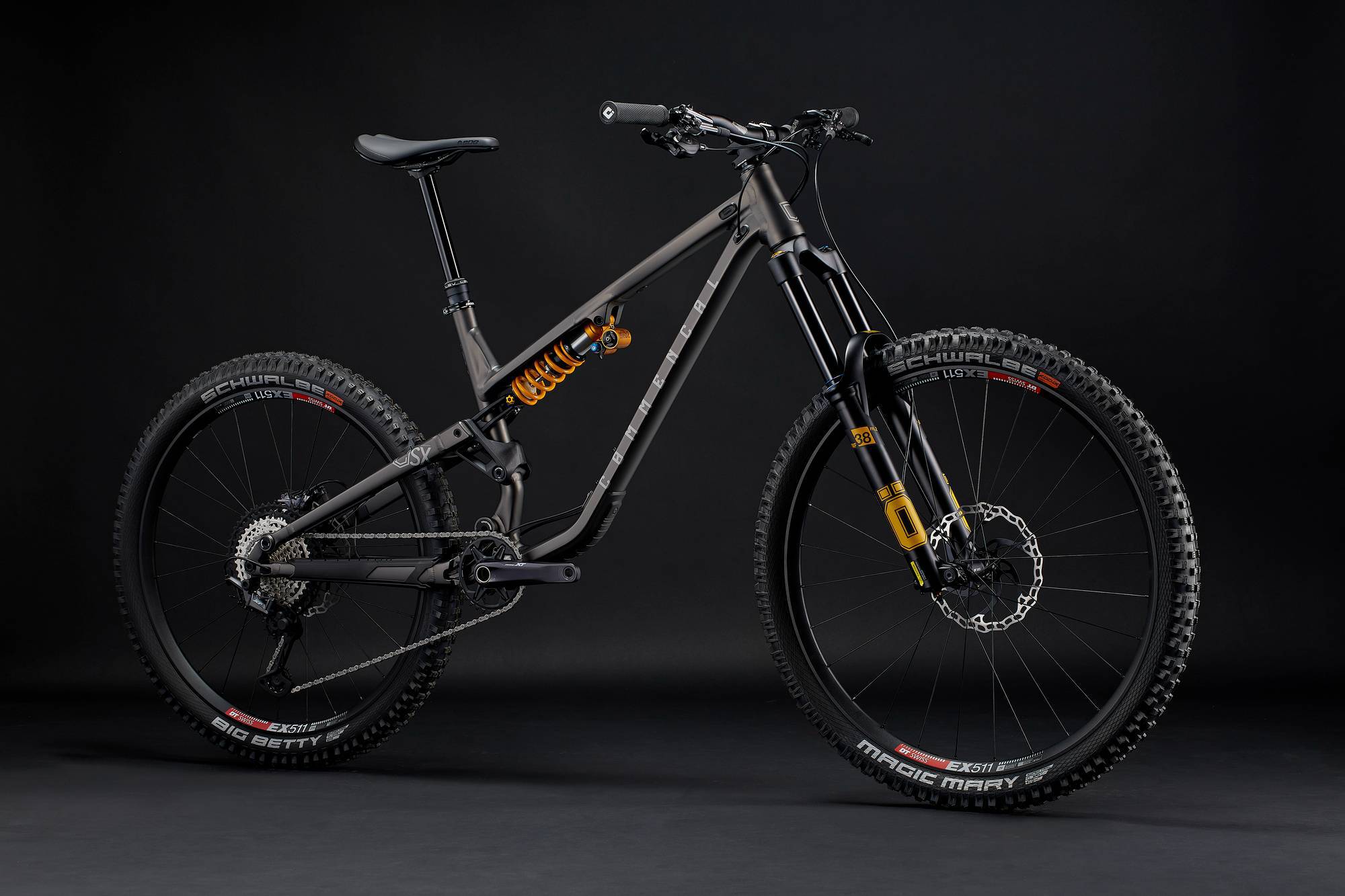 COMMENCAL META SX V4 OHLINS EDITION DARK SLATE image large number 1