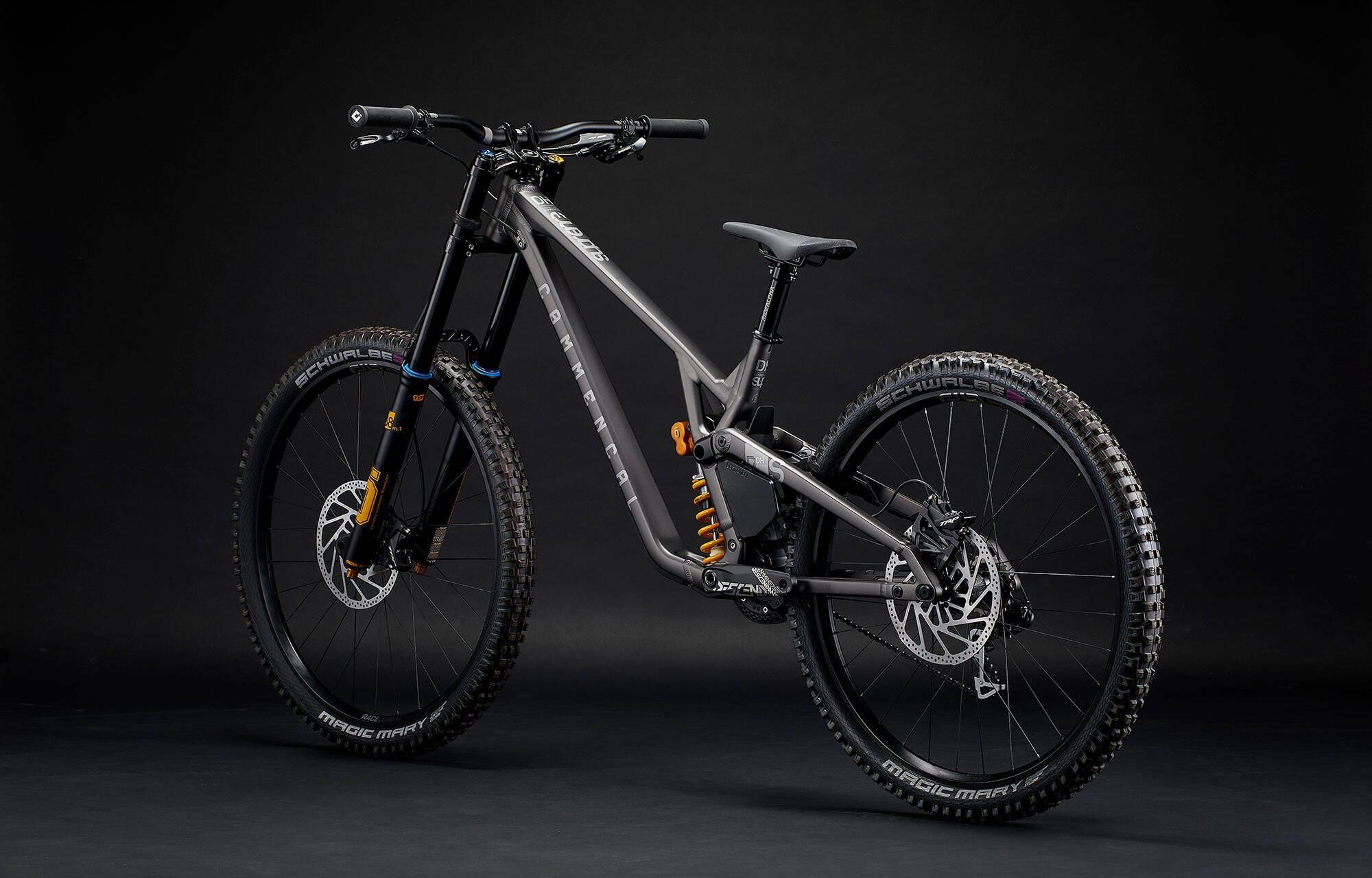 COMMENCAL SUPREME DH V5 OHLINS EDITION DARK SLATE image large number 2