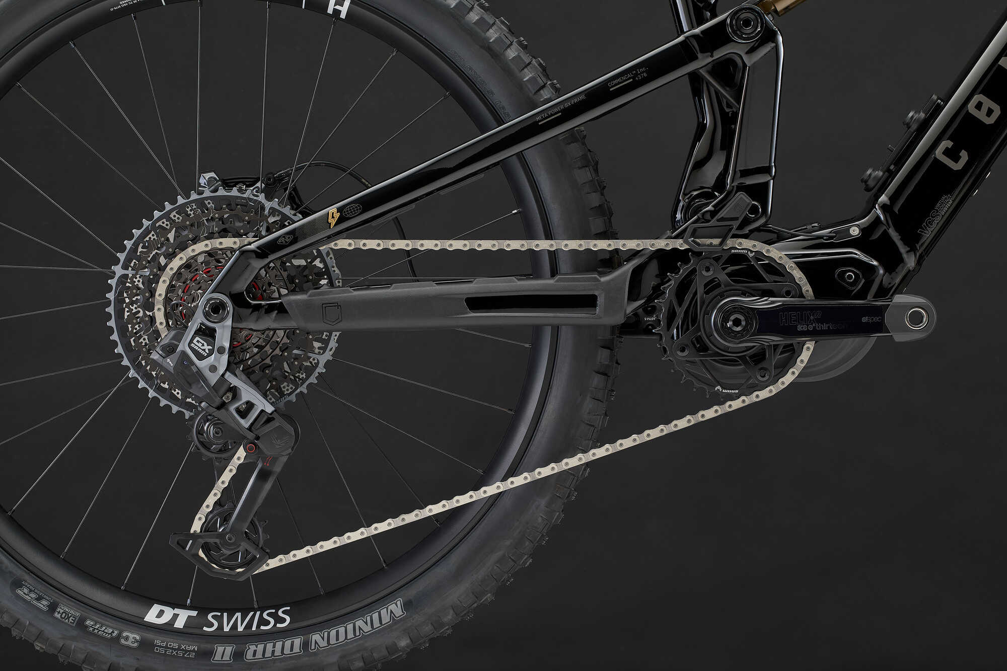 COMMENCAL META POWER SX AVINOX SIGNATURE PURE BLACK 2027 image large number 5