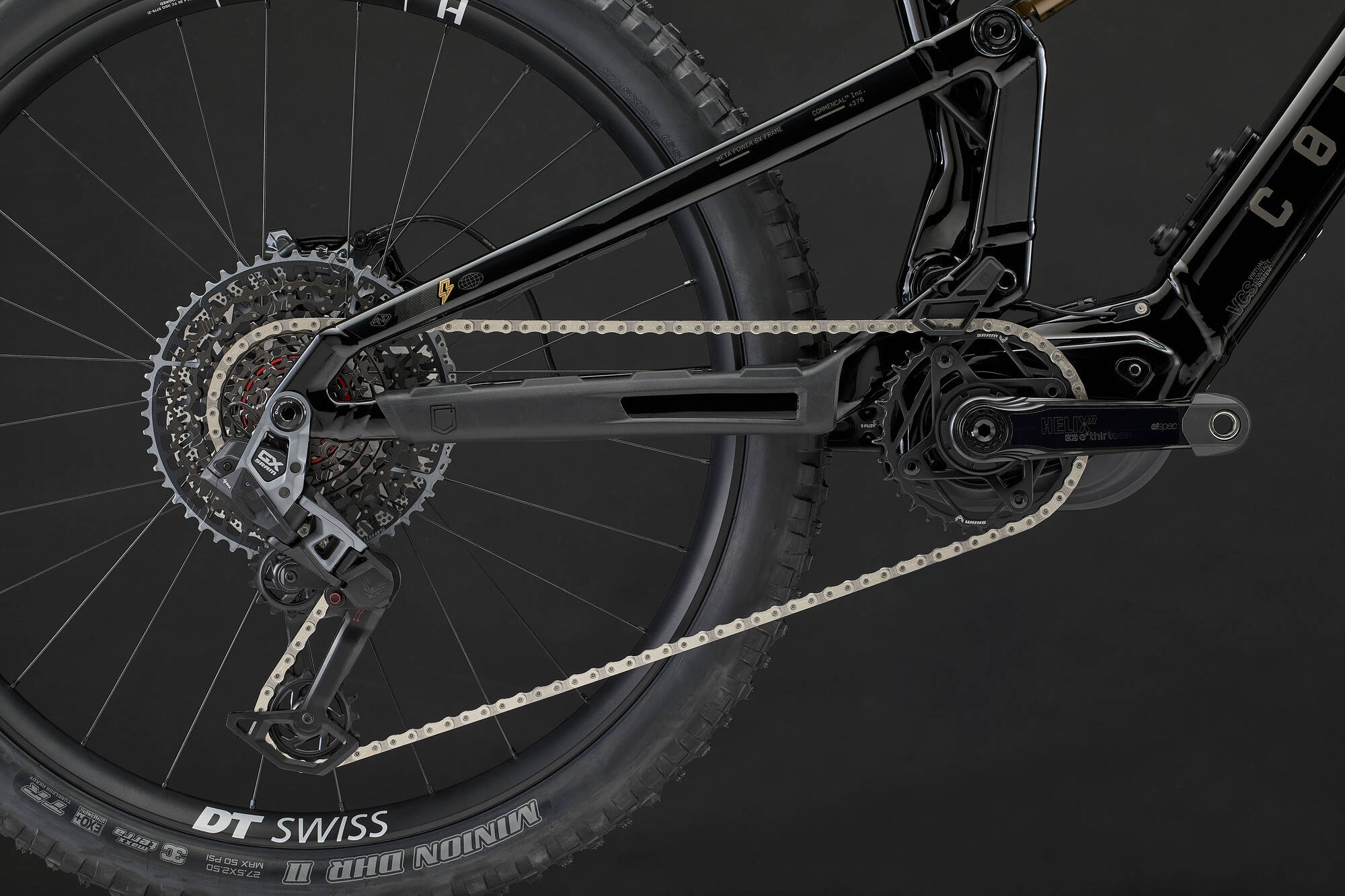 COMMENCAL META POWER SX AVINOX SIGNATURE PURE BLACK 2027 image large number 5