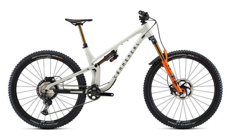 COMMENCAL META V5 SIGNATURE CLEAR SILVER
