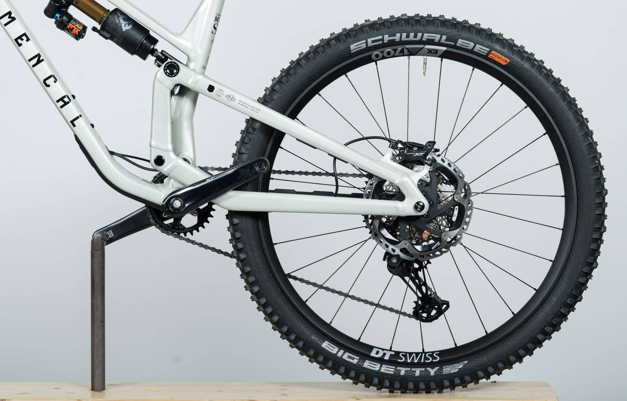 COMMENCAL META SX V5 SIGNATURE CLEAR SILVER - M (23131902) image large number 5