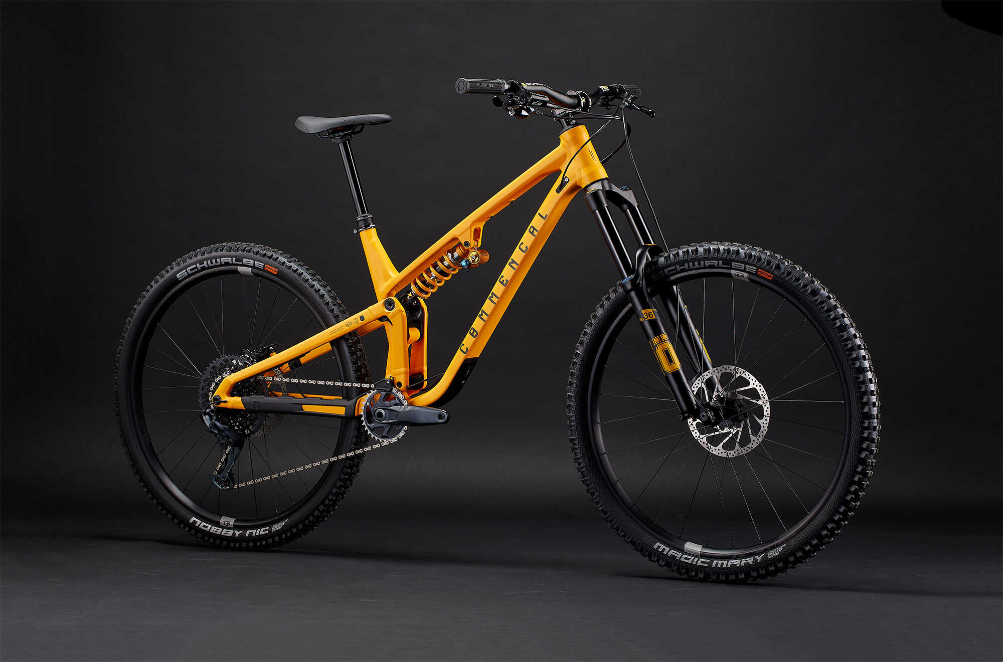 COMMENCAL META V5 OHLINS EDITION YELLOW image large number 1