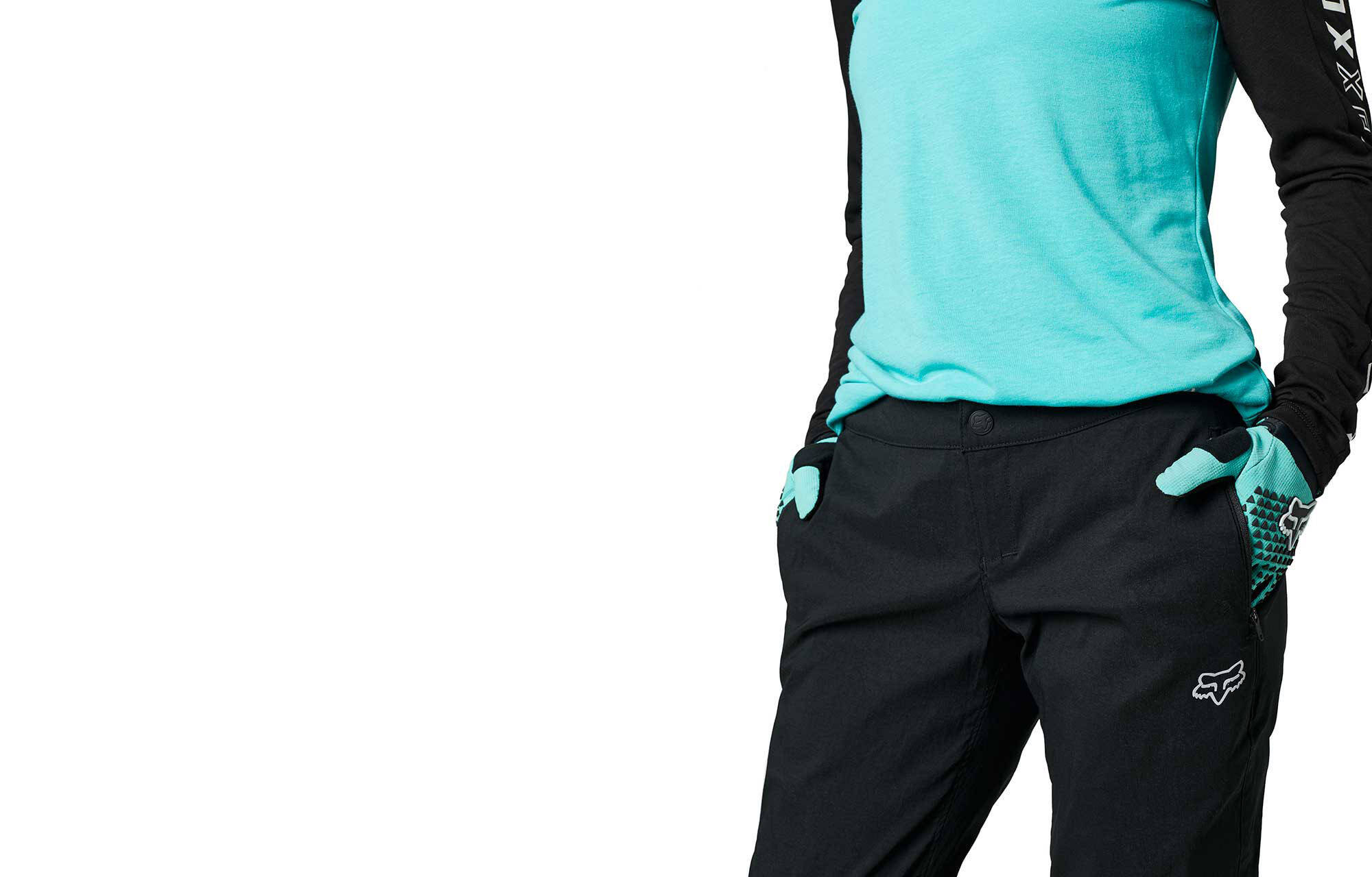FOX WOMEN RANGER PANTS BLACK image large number 3
