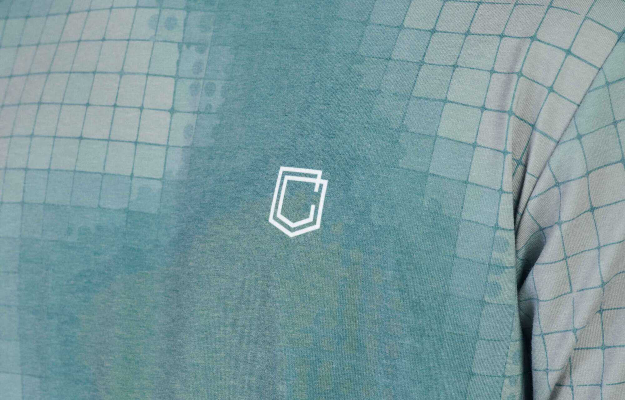 COMMENCAL KURZARM SOFTECH TRIKOT CAMO GRID GREEN image large number 2