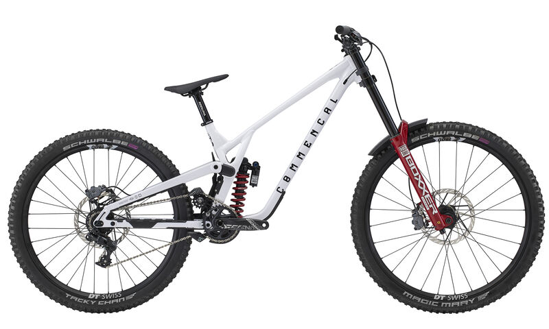 COMMENCAL SUPREME DH V5 ROCKSHOX PURE WHITE