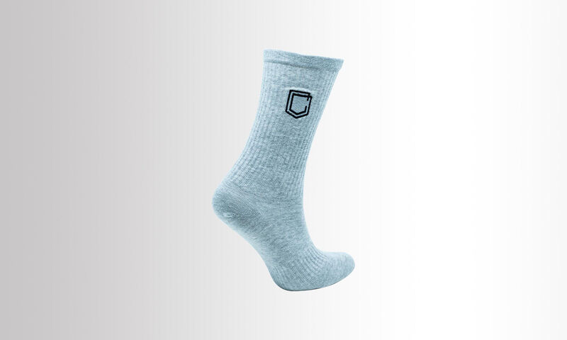 CHAUSSETTES COMMENCAL LIFESTYLE FINES SHIELD HERITAGE GREY