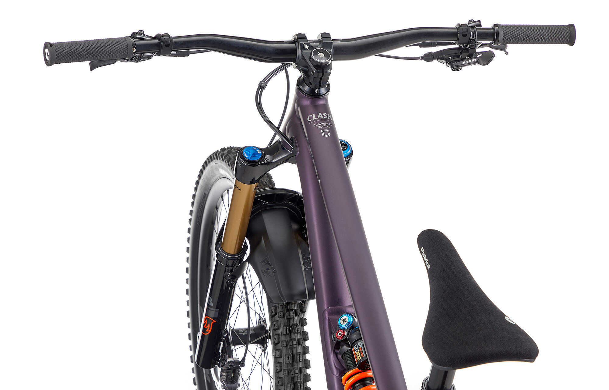 COMMENCAL CLASH PARK EDITION METALLIC PURPLE image large number 2