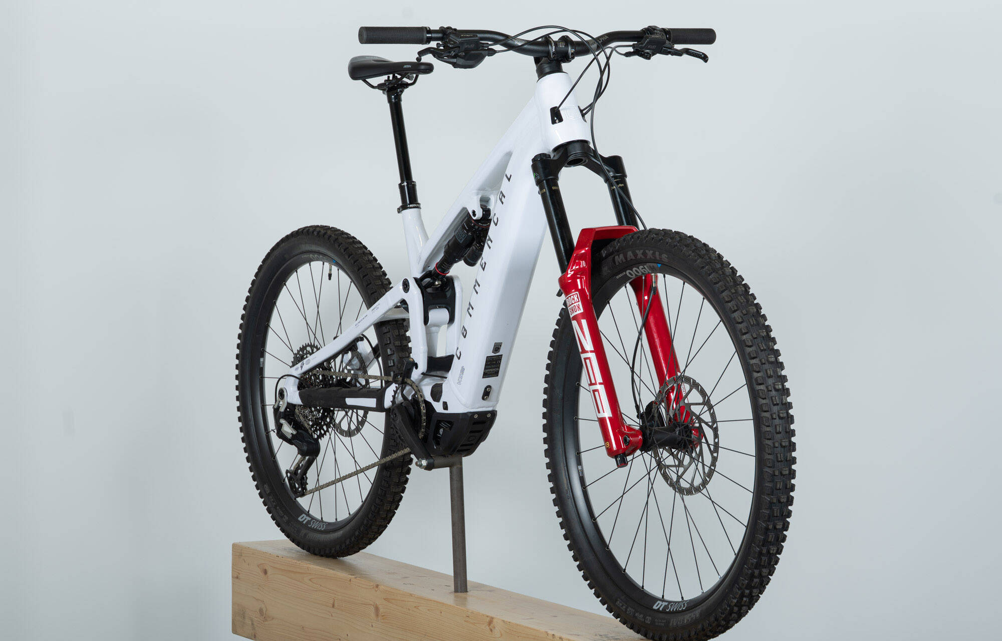 COMMENCAL META POWER SX 800 ROCKSHOX PURE WHITE - M (25180102) 1 km image large number 2