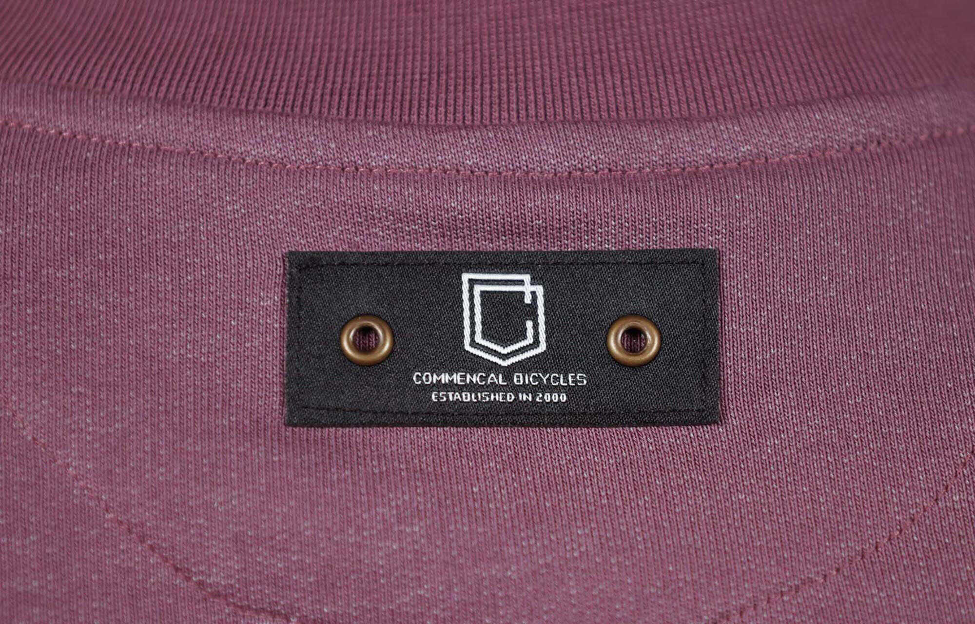 COMMENCAL REGULAR FIT CREWNECK OLD PURPLE image large number 5
