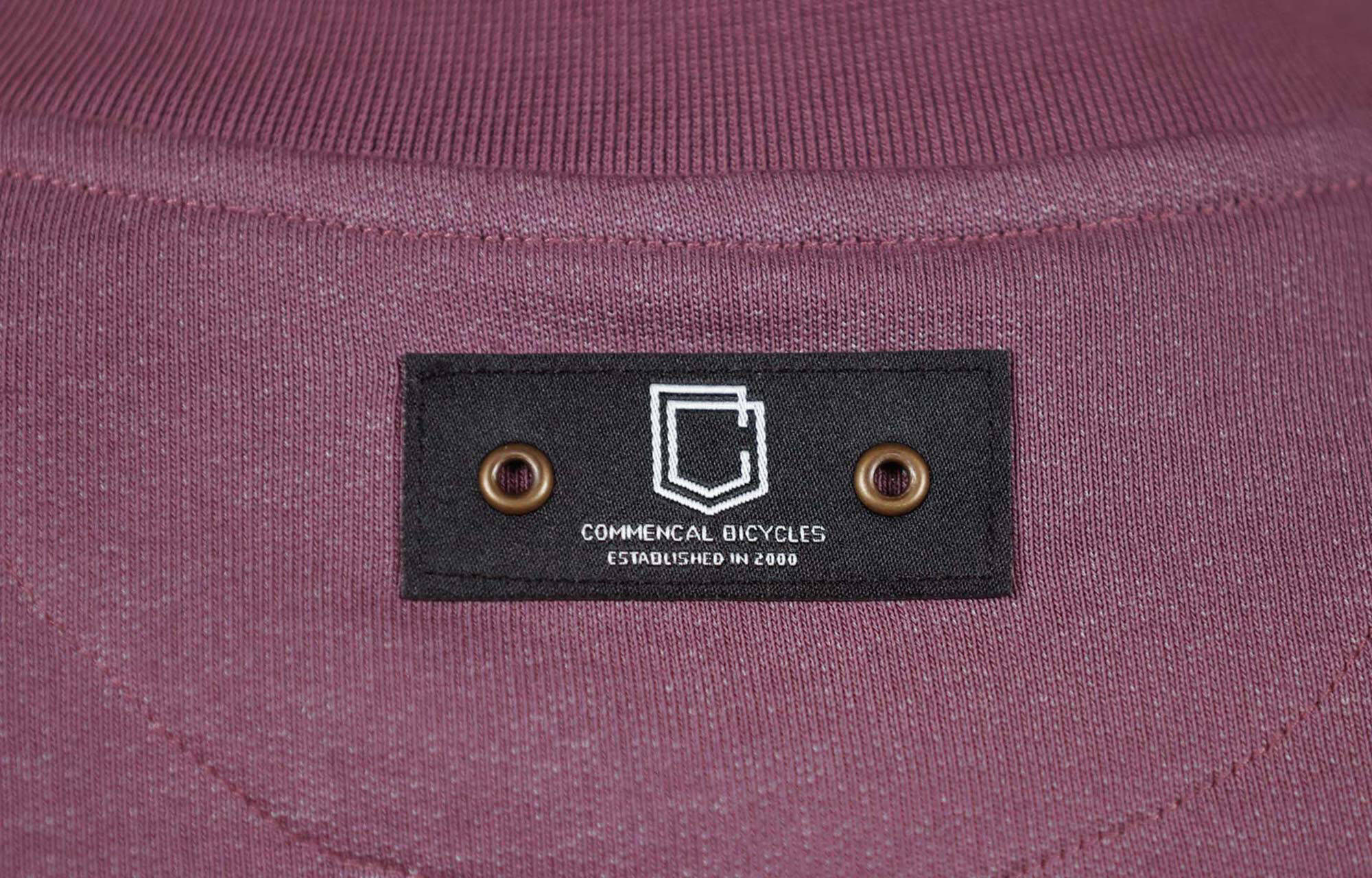 CREWNECK COMMENCAL REGULAR FIT OLD PURPLE image large number 5