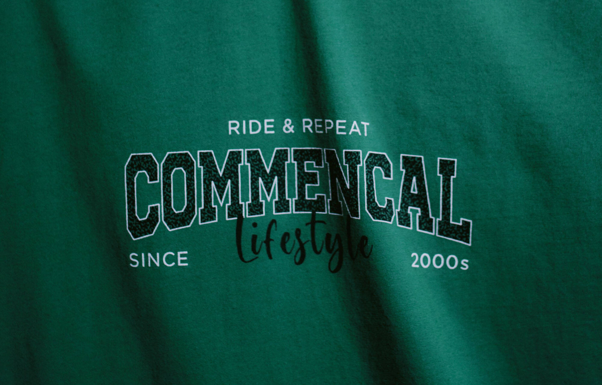 T-SHIRT COMMENCAL UNIVERSITY BASIL image large number 2