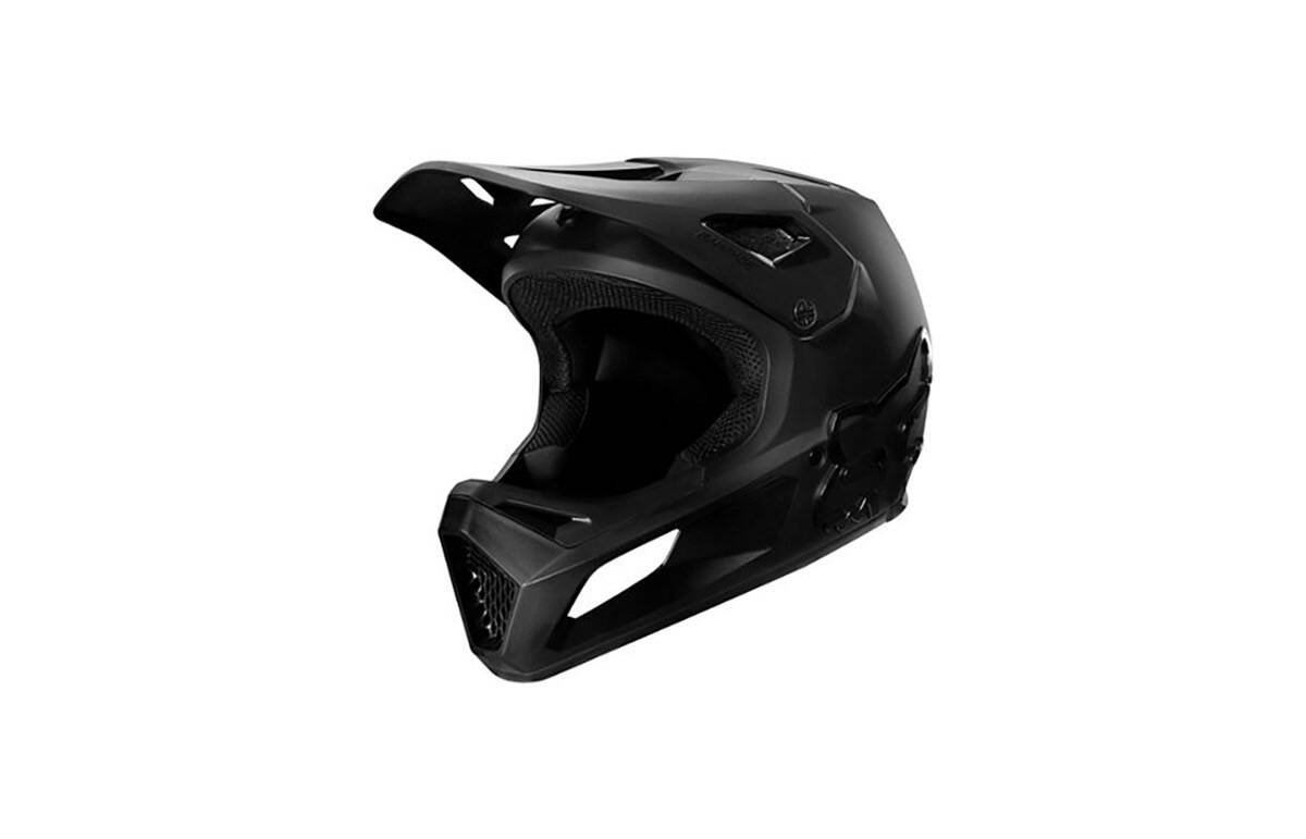 FOX KIDS RAMPAGE HELMET BLACK image large number 0