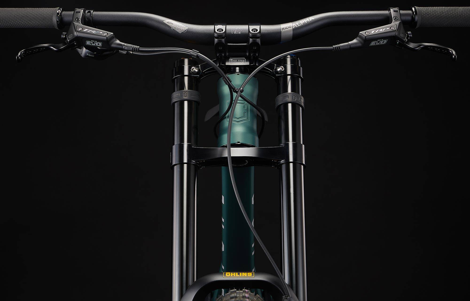 COMMENCAL SUPREME DH V5 OHLINS EDITION METALLIC GREEN image large number 6