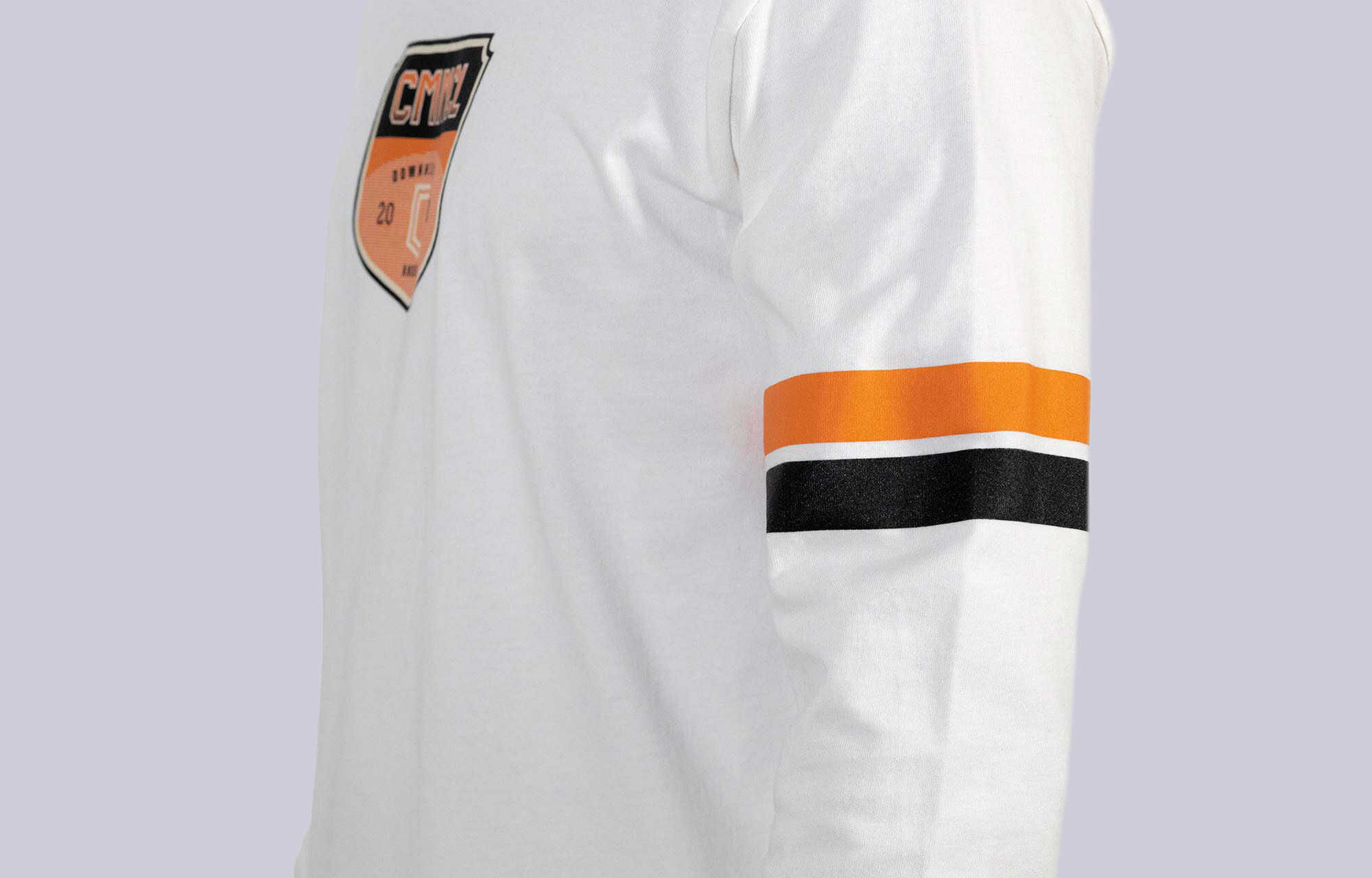 T-SHIRT COMMENCAL LOOSE FIT MANCHES LONGUES CMNCL DH CLUB GREIGE image large number 3