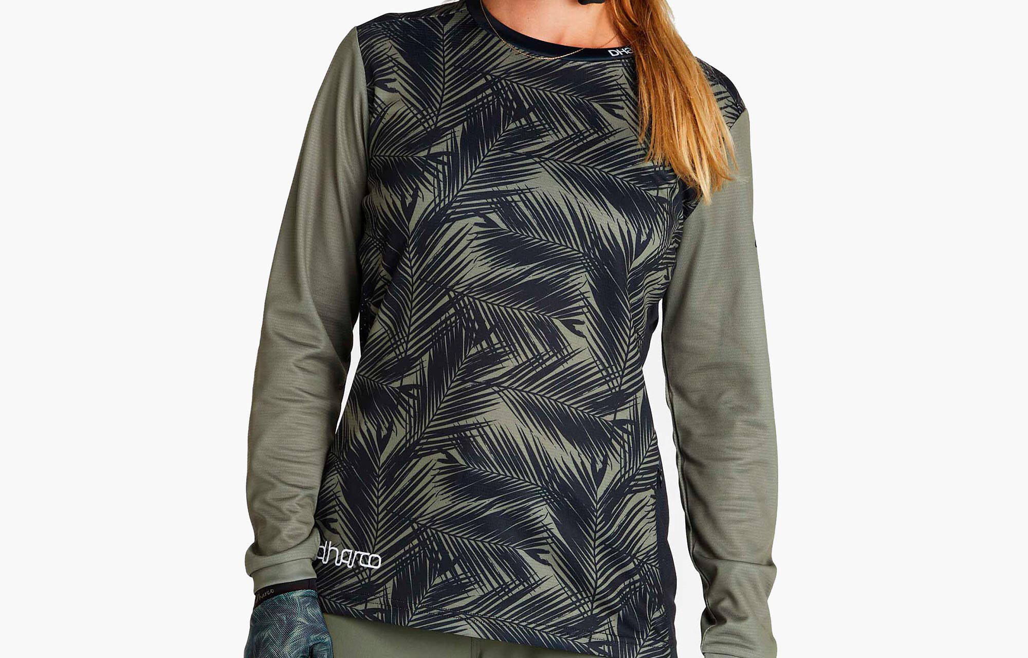 MAGLIA A MANICHE LUNGHE WOMEN DHARCO CAMO BLADES image large number 1