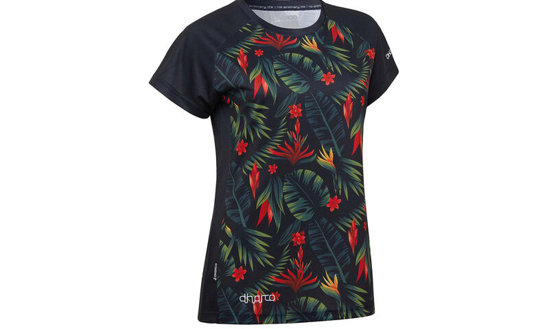 MAILLOT MANCHES COURTES DHARCO WOMEN TROPICAL