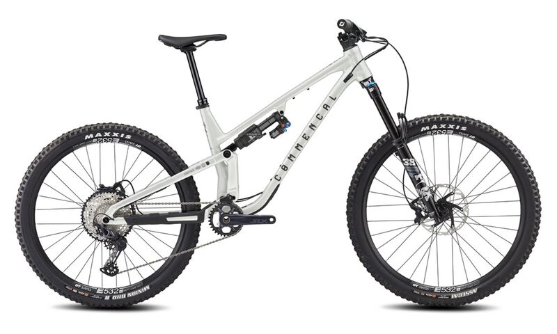 COMMENCAL META SX V5 ESSENTIAL CLEAR SILVER