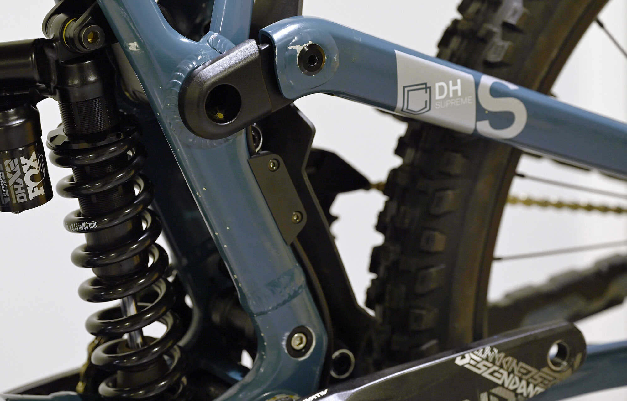 COMMENCAL SUPREME DH V5 ESSENTIAL AQUA BLUE - L (23150103) image large number 13