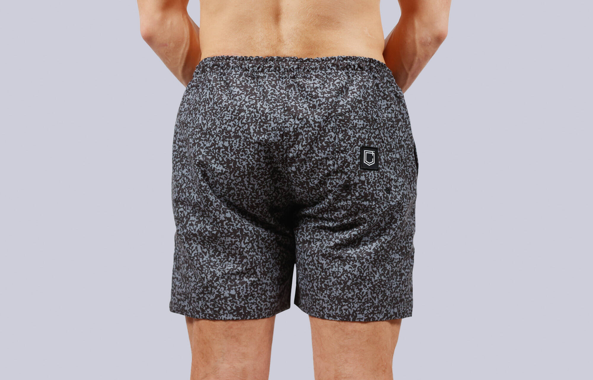 BOARDSHORT COMMENCAL MOLTED GREY image large number 0