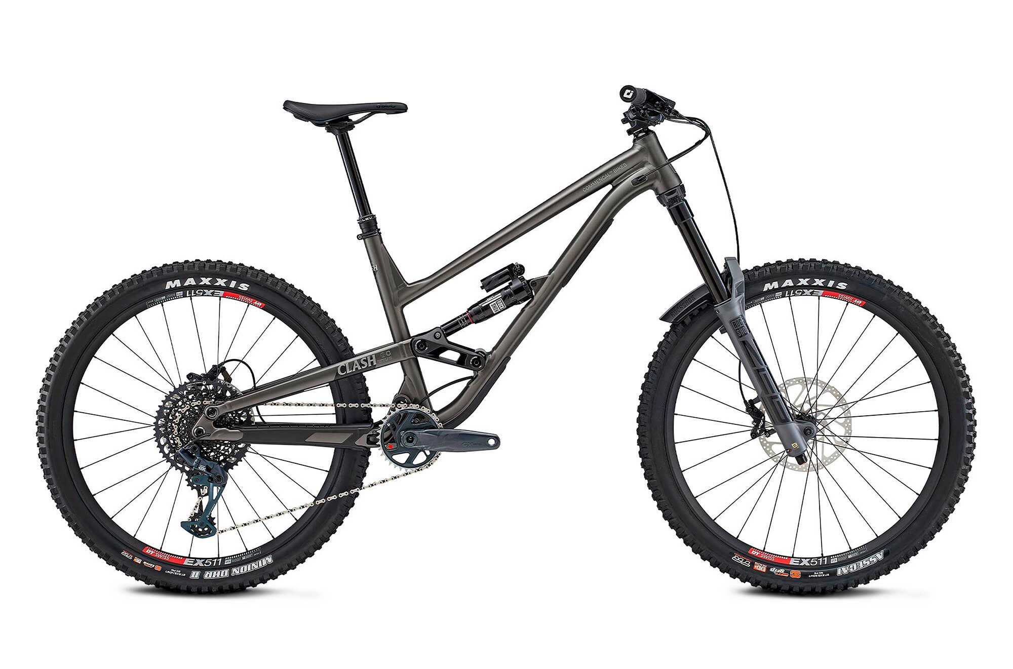 COMMENCAL CLASH RACE DARK SLATE NEW ROCKSHOX image number null