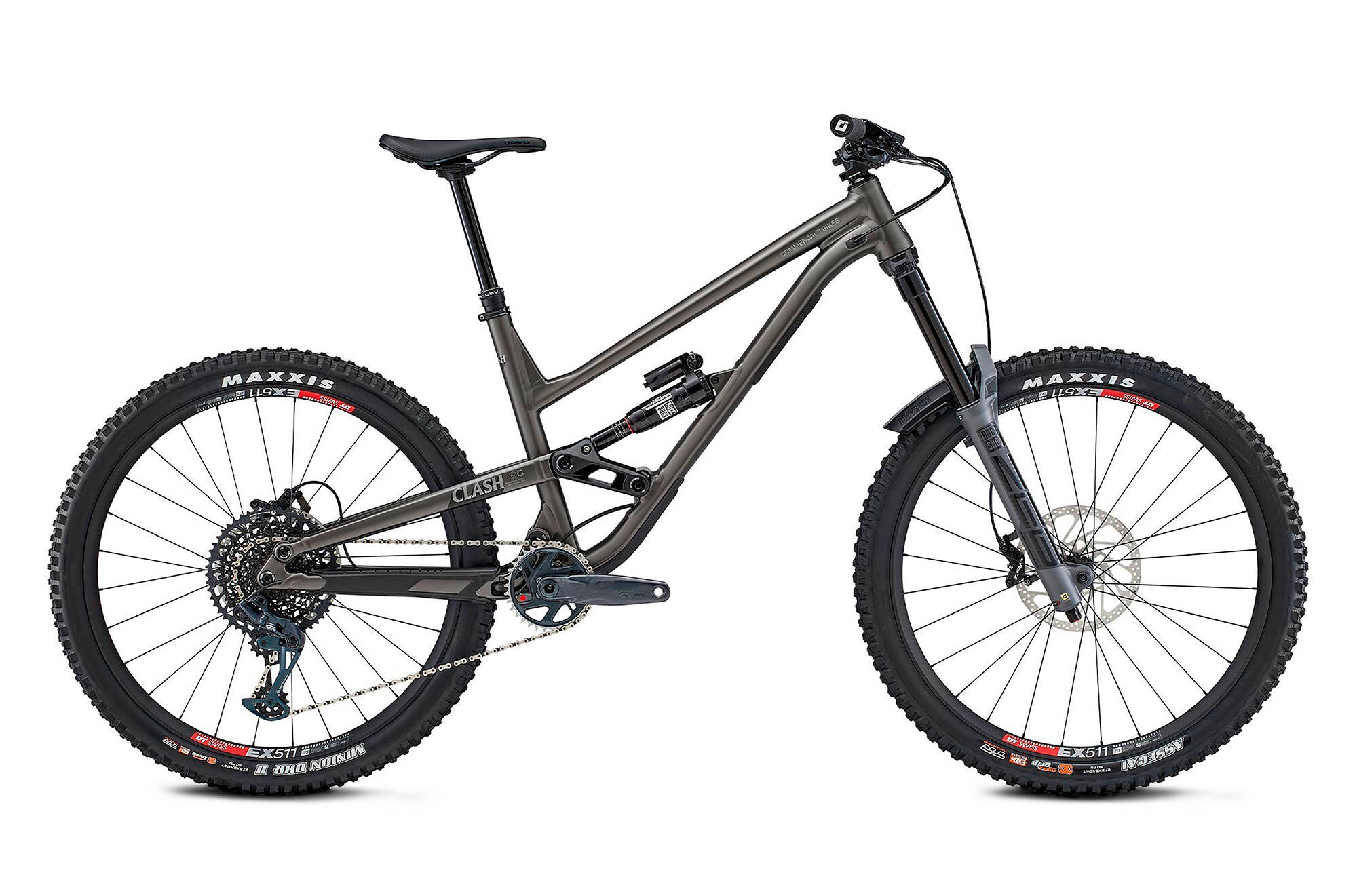 COMMENCAL CLASH RACE DARK SLATE NEW ROCKSHOX image number null