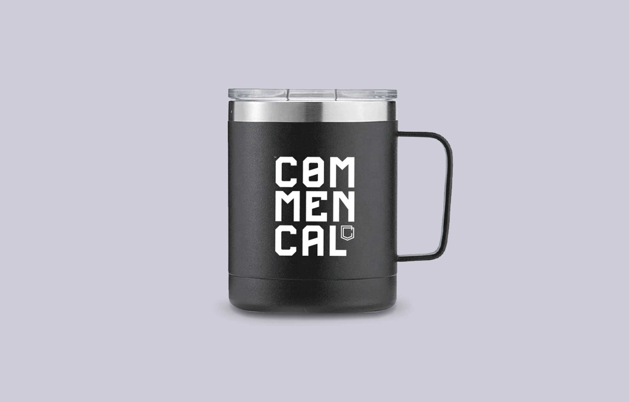 TAZZA TERMICA COMMENCAL BLACK image cover number 0