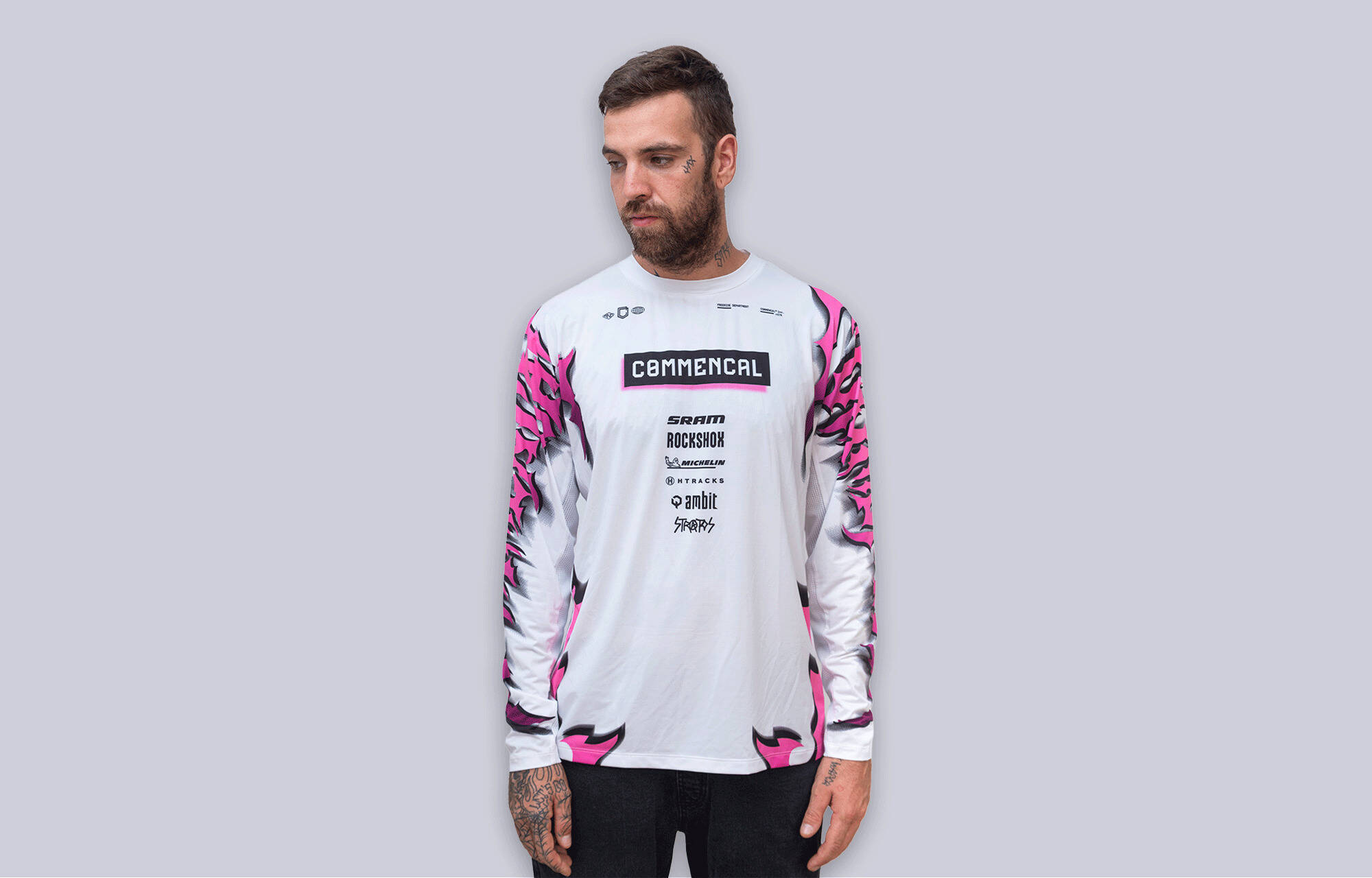COMMENCAL LIGHTECH LONG SLEEVE JERSEY RAMPAGE TOMAS LEMOINE image cover number 0