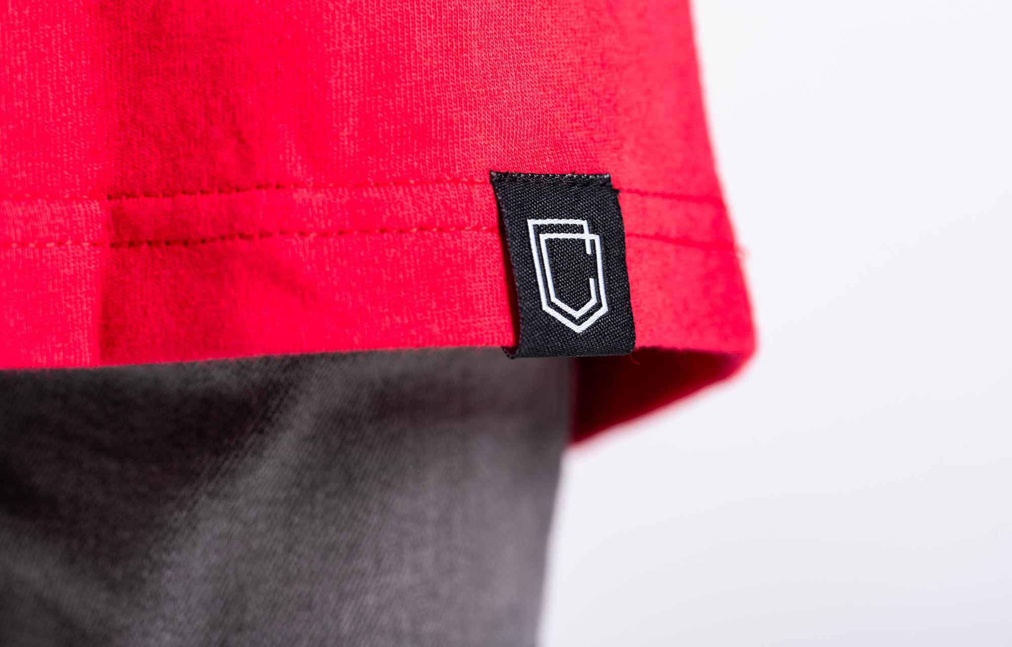 COMMENCAL KIDS CORPORATE T-SHIRT TRUE RED image large number 3