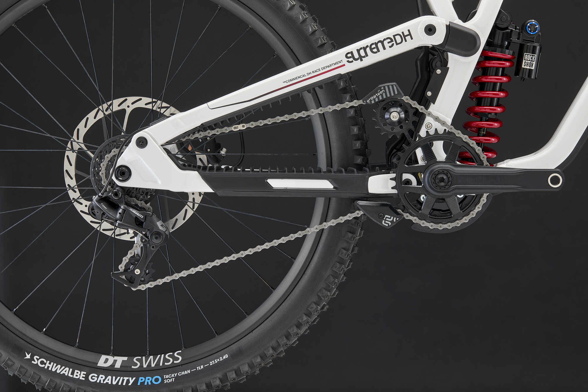 COMMENCAL SUPREME DH V5.2 ROCKSHOX PURE WHITE 2027 image large number 5