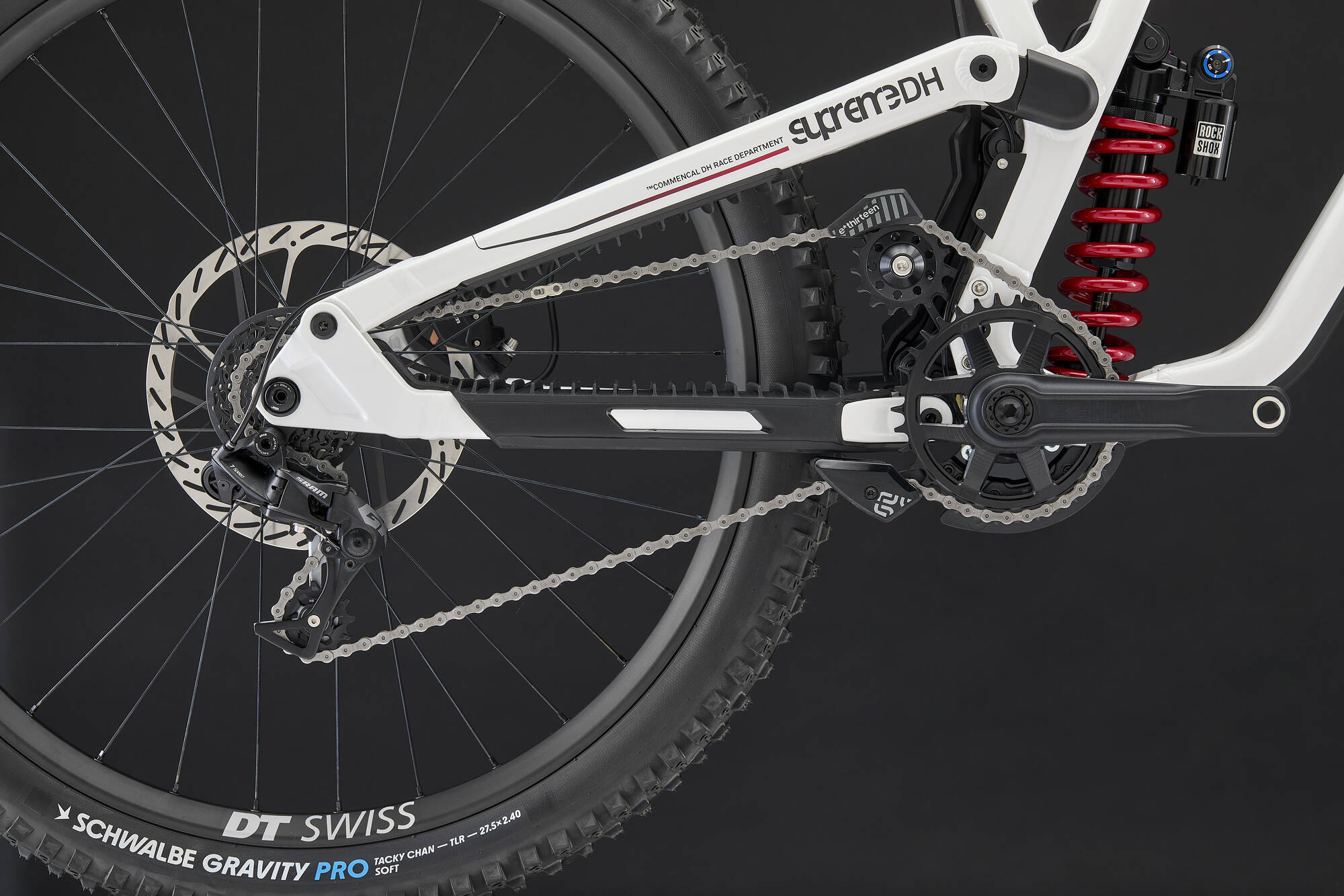 COMMENCAL SUPREME DH V5.2 ROCKSHOX PURE WHITE 2027 image large number 5