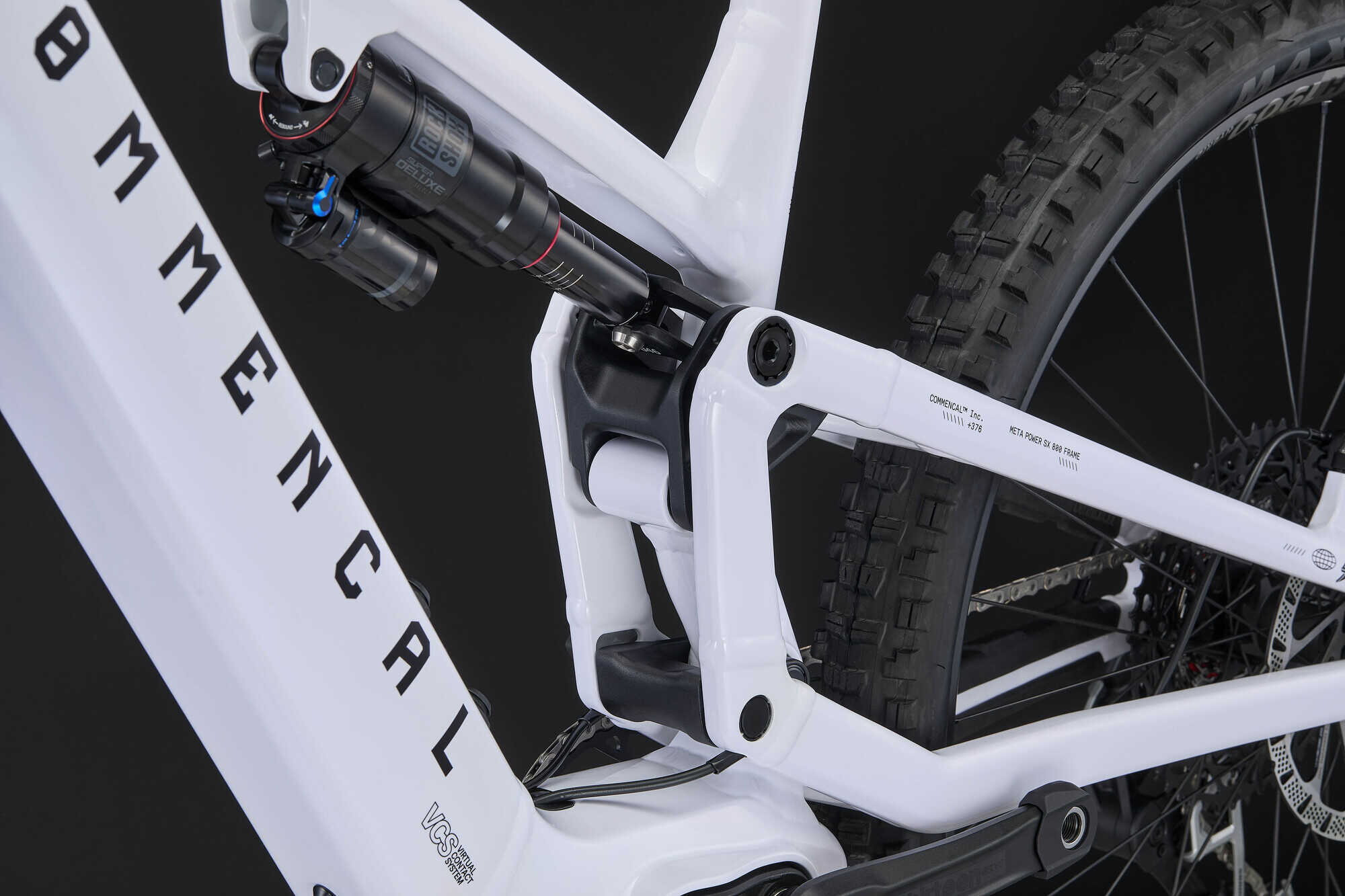 COMMENCAL META POWER SX 800 ROCKSHOX PURE WHITE 2026 image large number 9
