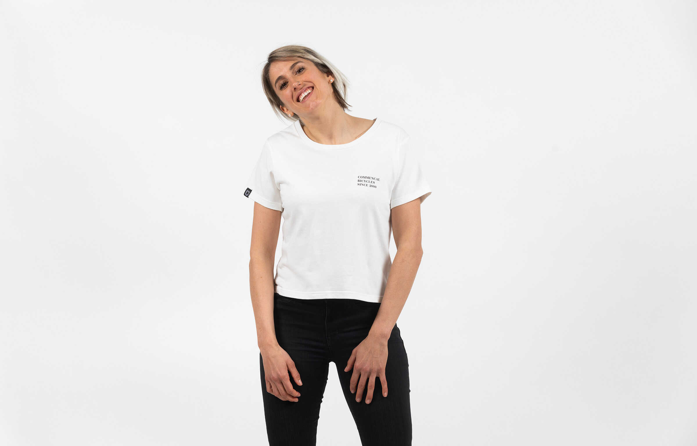CAMISETA WOMEN COMMENCAL ECRU image cover number 0