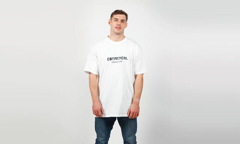 COMMENCAL T-SHIRT CORPORATE WHITE