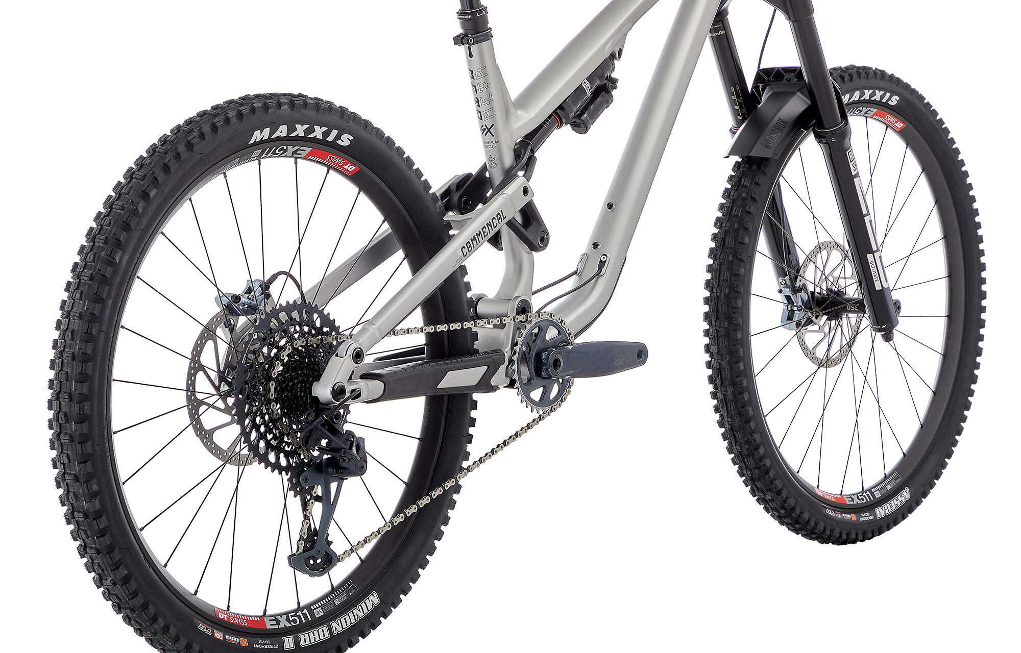 COMMENCAL META SX V4 RACE SILVER image large number 1