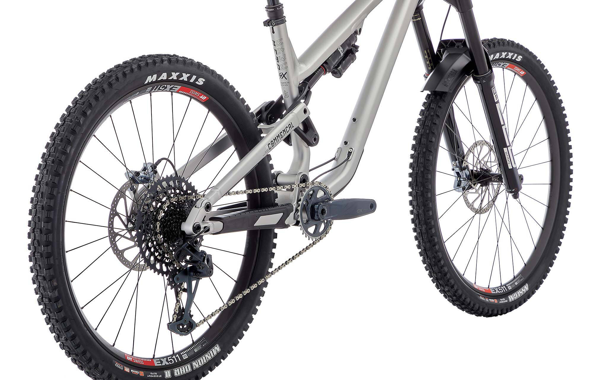 COMMENCAL META SX V4 RACE SILVER image large number 1