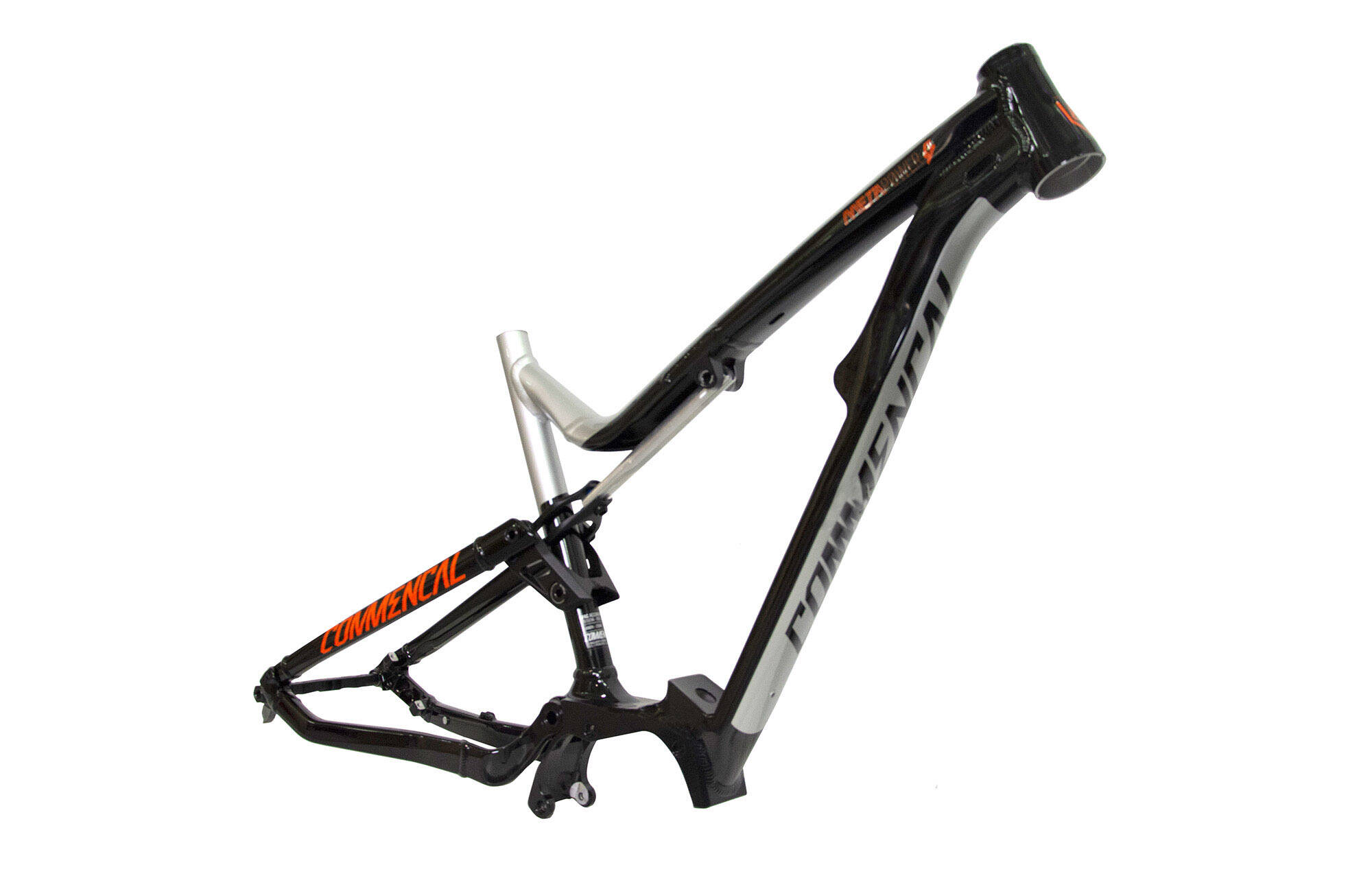 CUADRO COMMENCAL META POWER 650B+ GREY/BLACK/ORANGE image large number 0