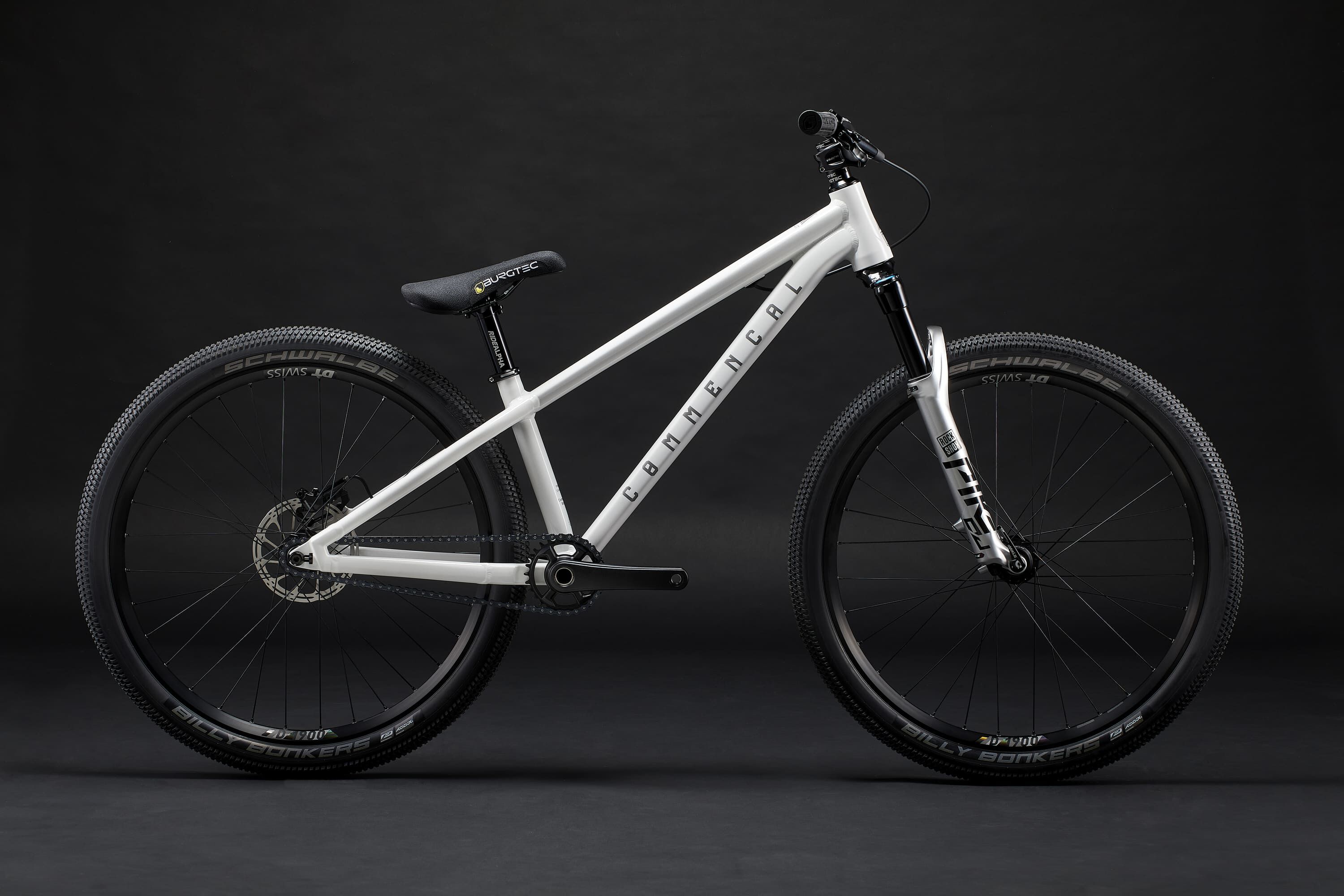 COMMENCAL ABSOLUT Pike Silver Pure White - High-Performance Dirt