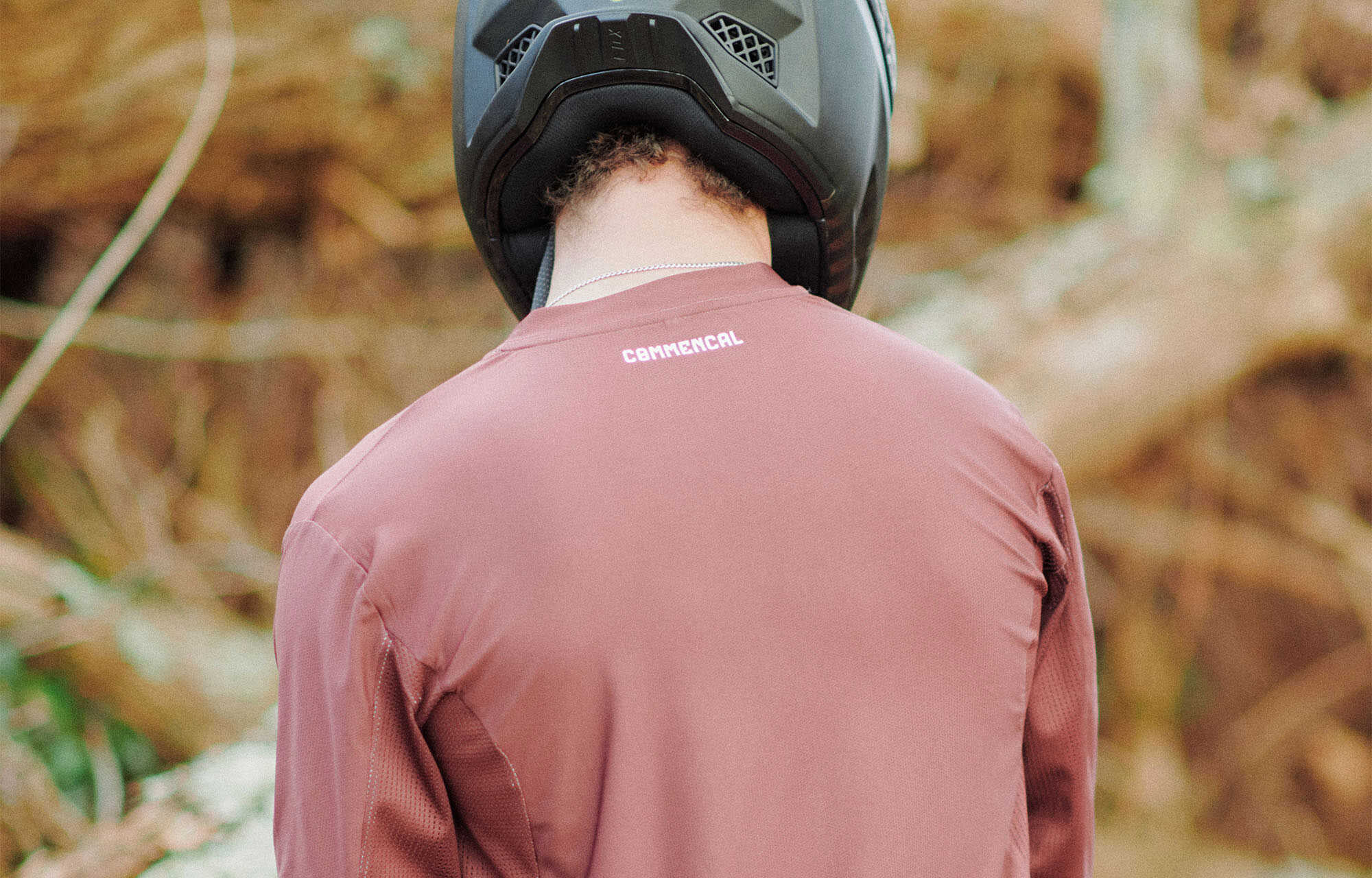 COMMENCAL LANGARM TRIKOT LIGHTECH CORPORATE RED DIRT image large number 0