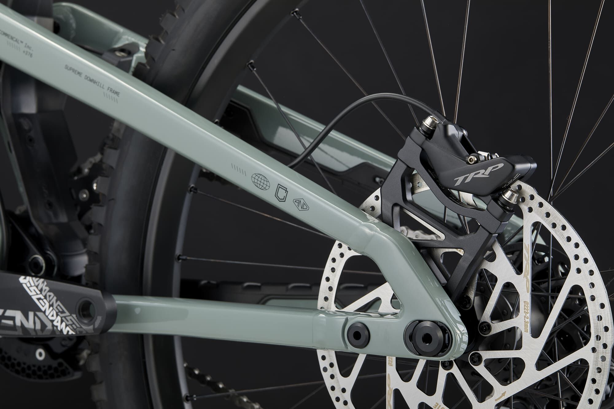 COMMENCAL SUPREME DH V5 RIDE PYRITE GREY 2026 – Elite U.S.