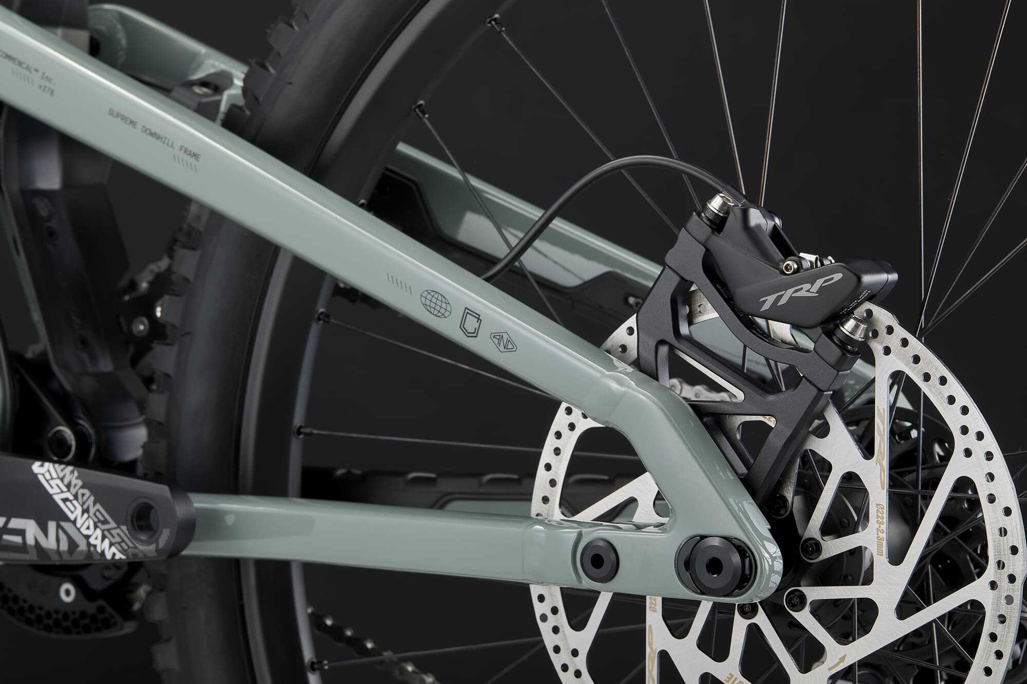 COMMENCAL SUPREME DH V5 RIDE PYRITE GREY 2026 image large number 9