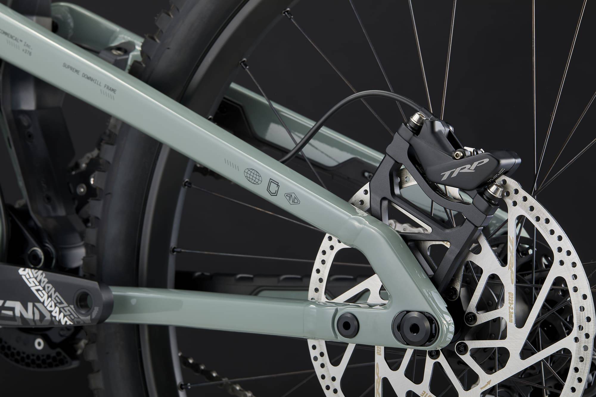 COMMENCAL SUPREME DH V5 RIDE PYRITE GREY 2026 image large number 9