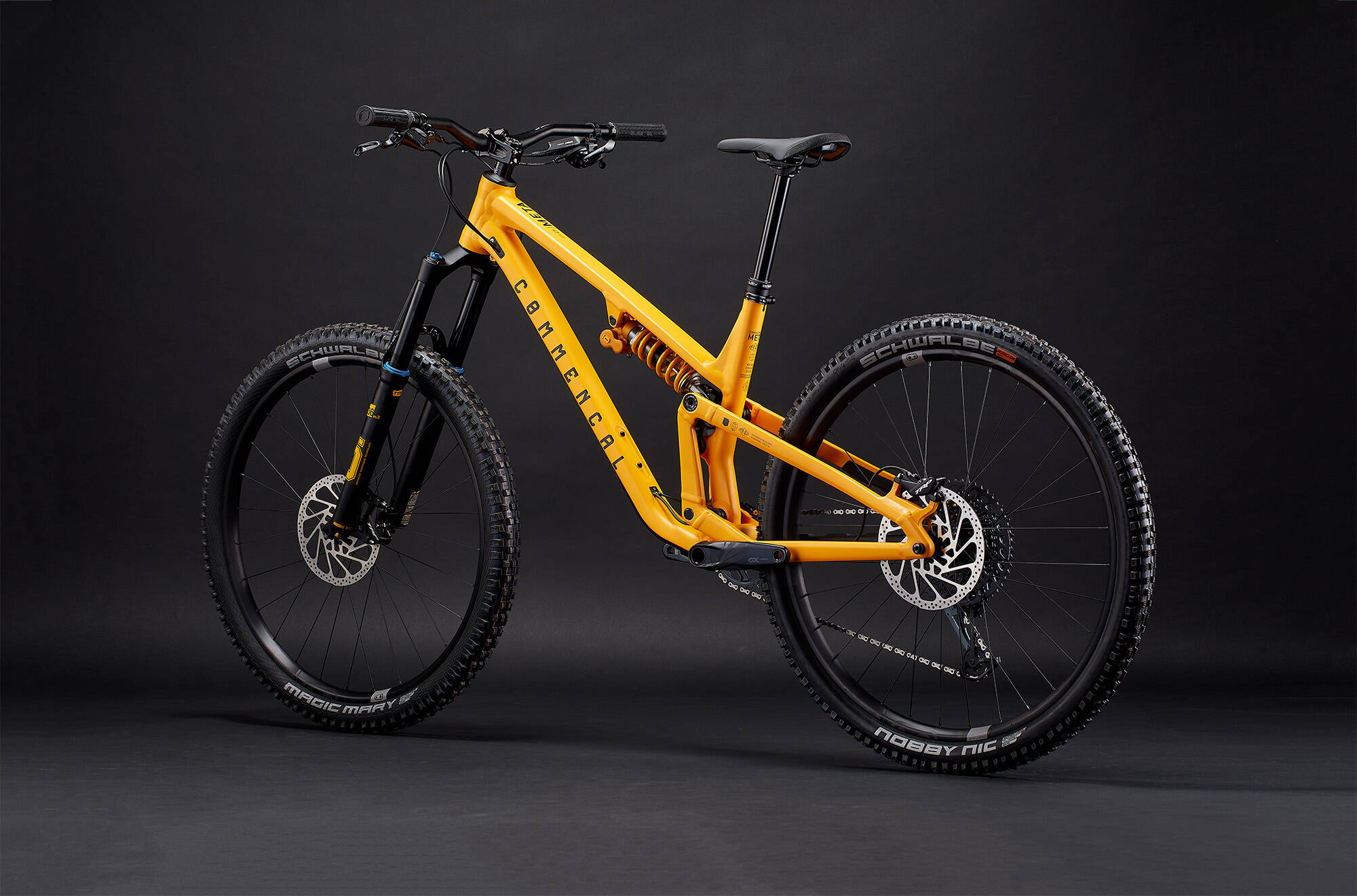 COMMENCAL META V5 OHLINS EDITION YELLOW image large number 2
