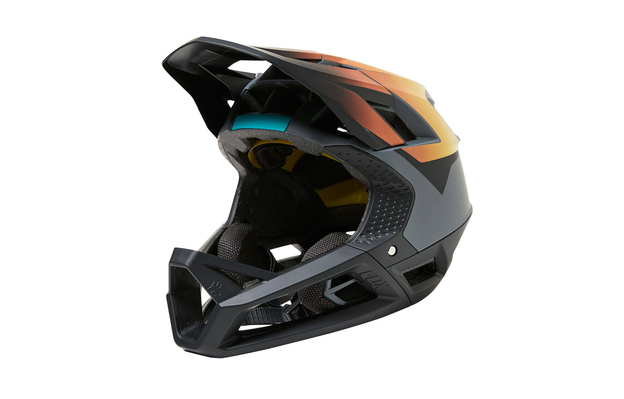 CASQUE FOX PROFRAME GRAPHIC 2 BLACK image large number 0