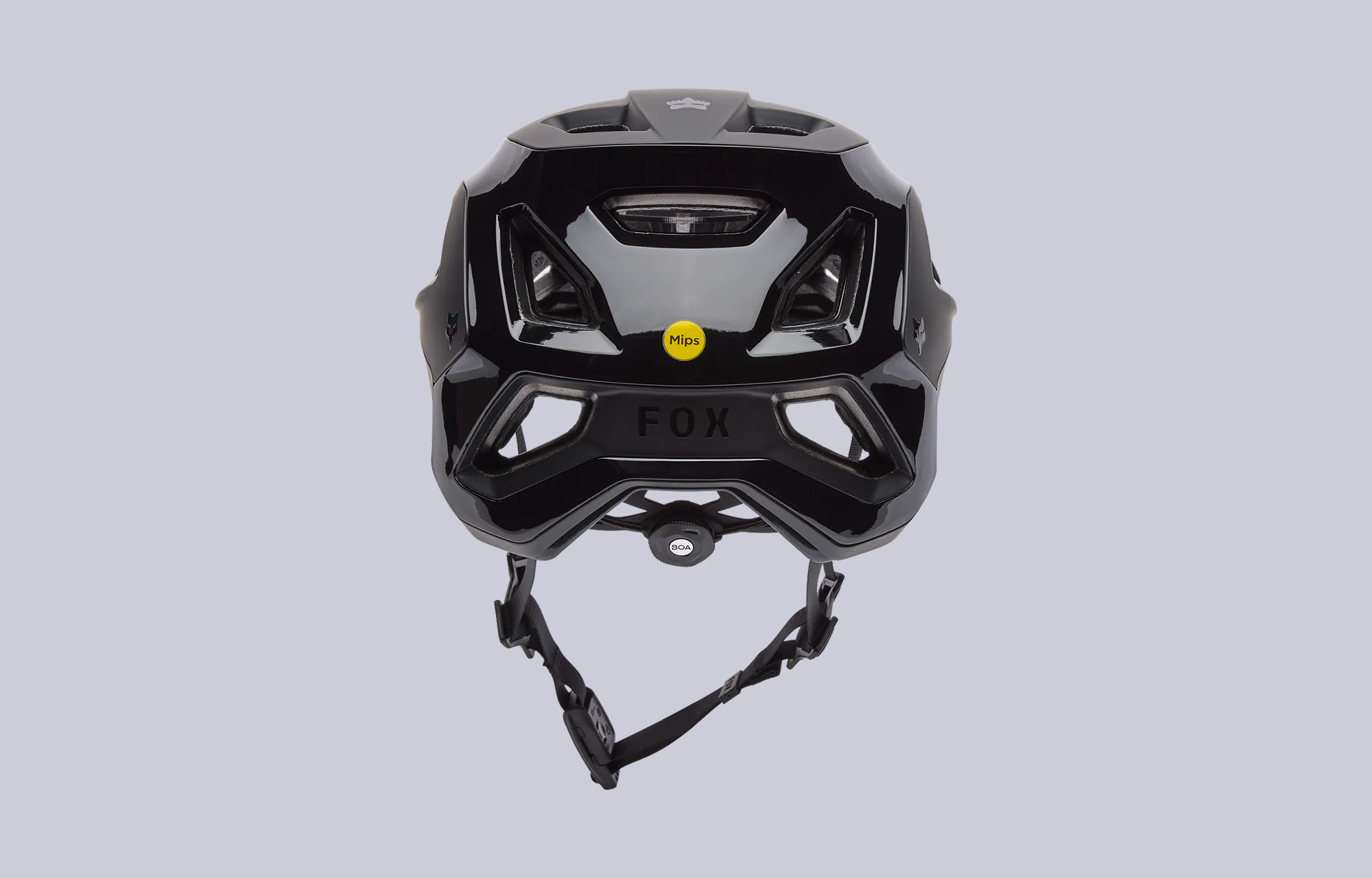 FOX SPEEDFRAME RS MAT BLACK HELM image large number 2