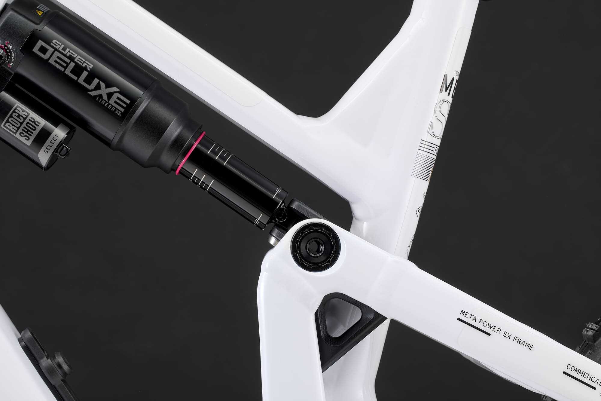 COMMENCAL META POWER SX AVINOX ROCKSHOX PURE WHITE 2027 image large number 10